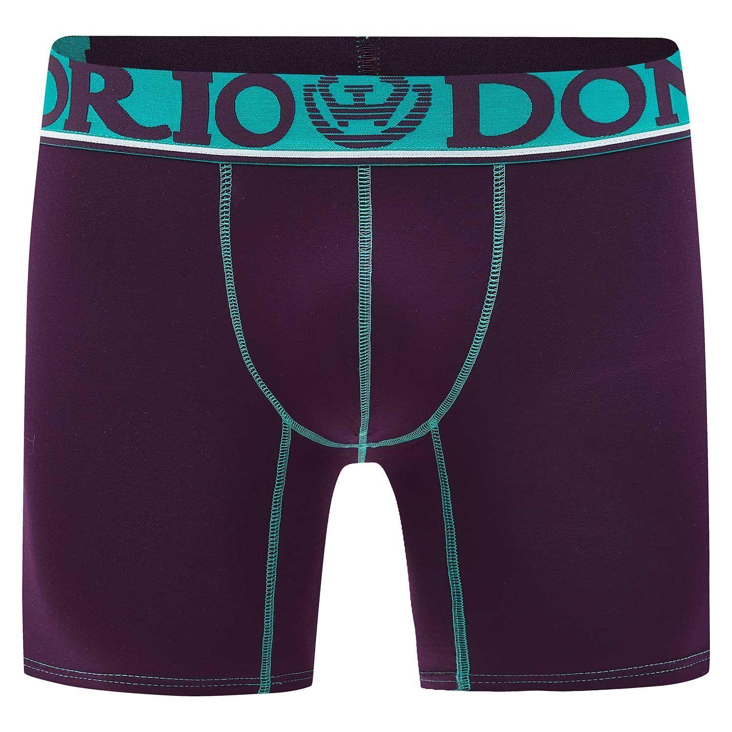 Pack 6 -Boxer Medio Algodón Hombre con Bolso Regalo -5