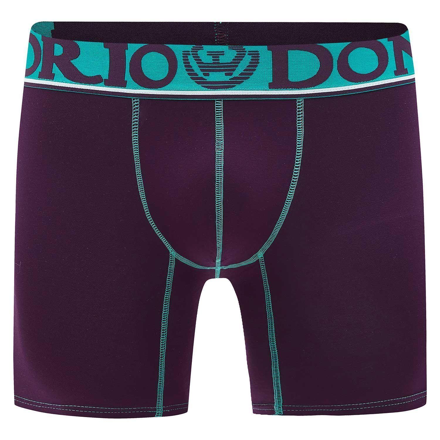 Pack 6 -Boxer Medio Algodón Hombre con Bolso Regalo -5
