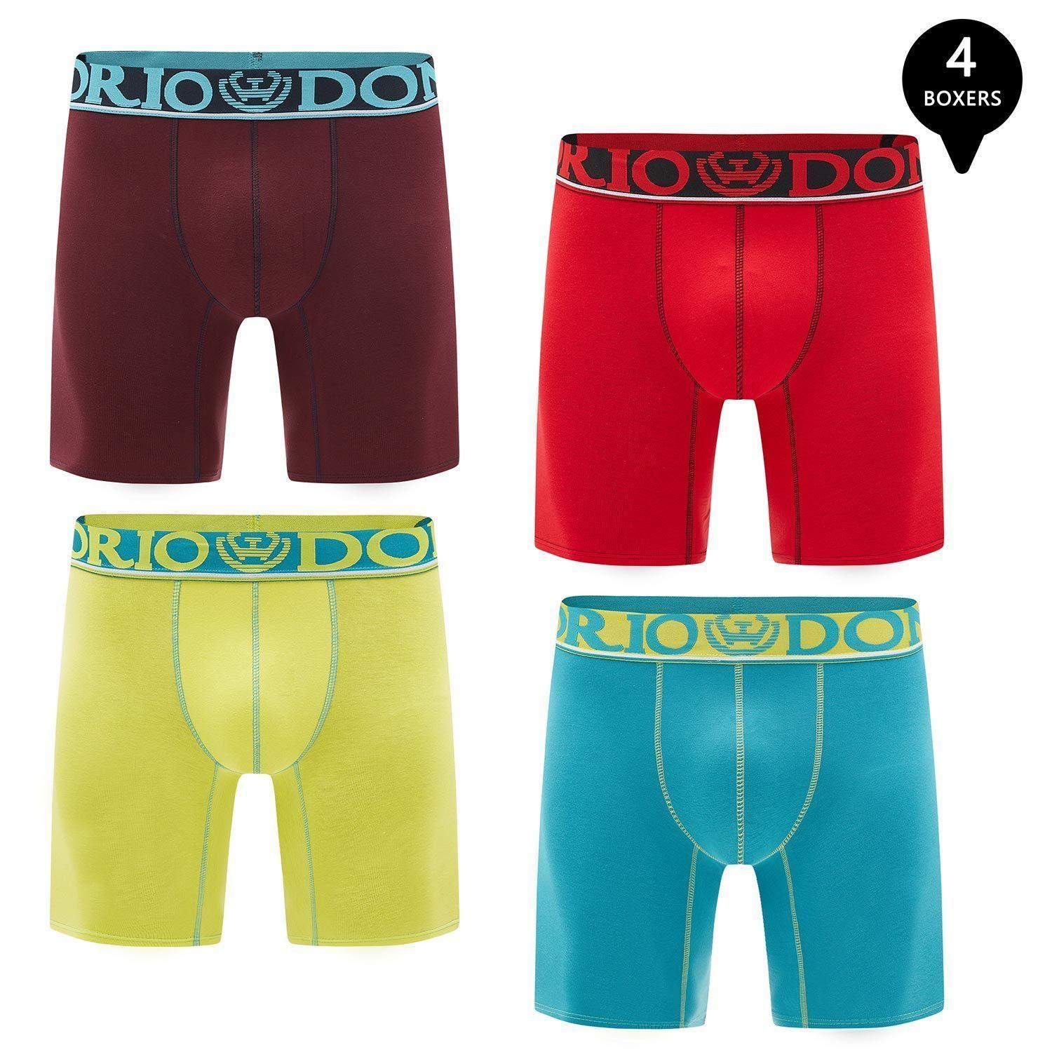 Pack de 4 Boxer Largo Algodón Hombre-0