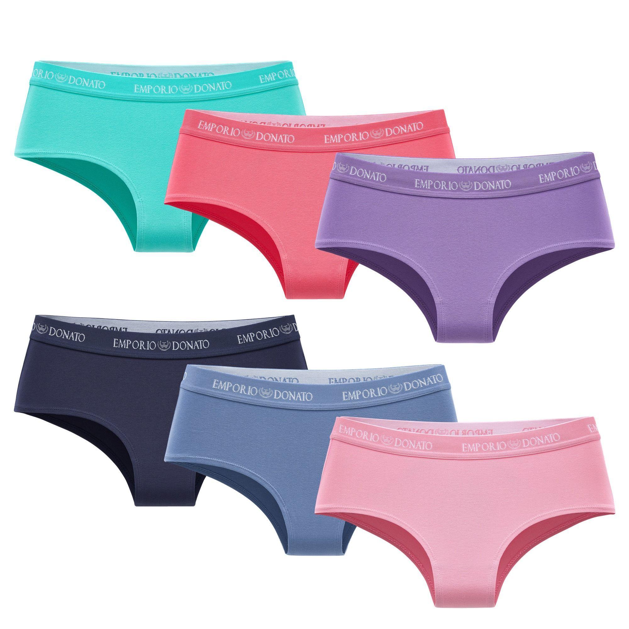 Pack de 6 – Calzones Pantaleta Algodón – Mujer.-7