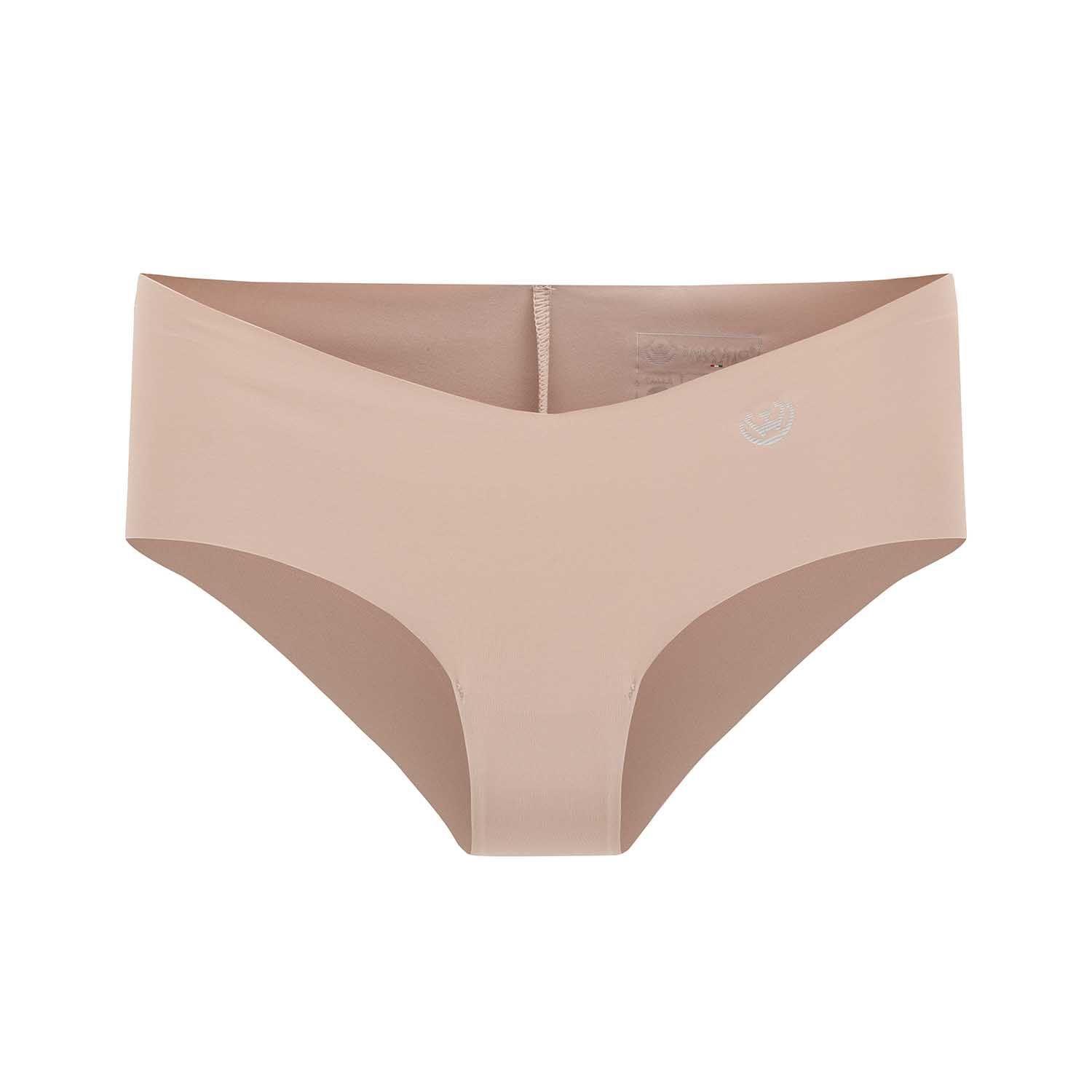 Pack de 6 Calzones - Bikini Microfibra Corte Laser Mujer.-4