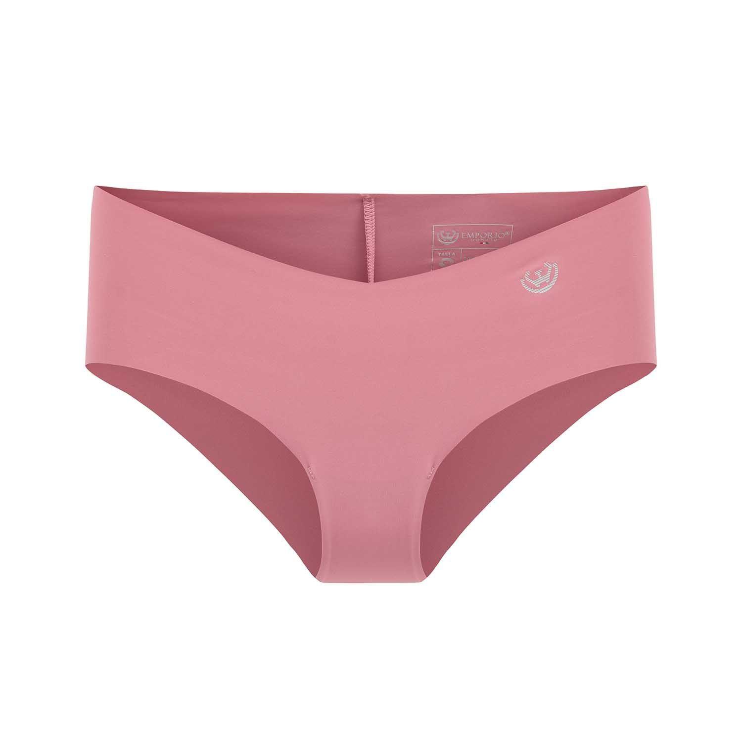 Pack de 6 Calzones - Bikini Microfibra Corte Laser Mujer.-5