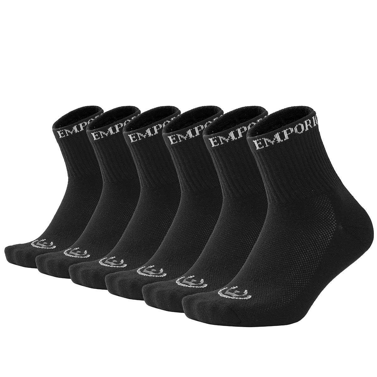 Pack de 6 Calcetines Cortos Deportivos Mujer-0