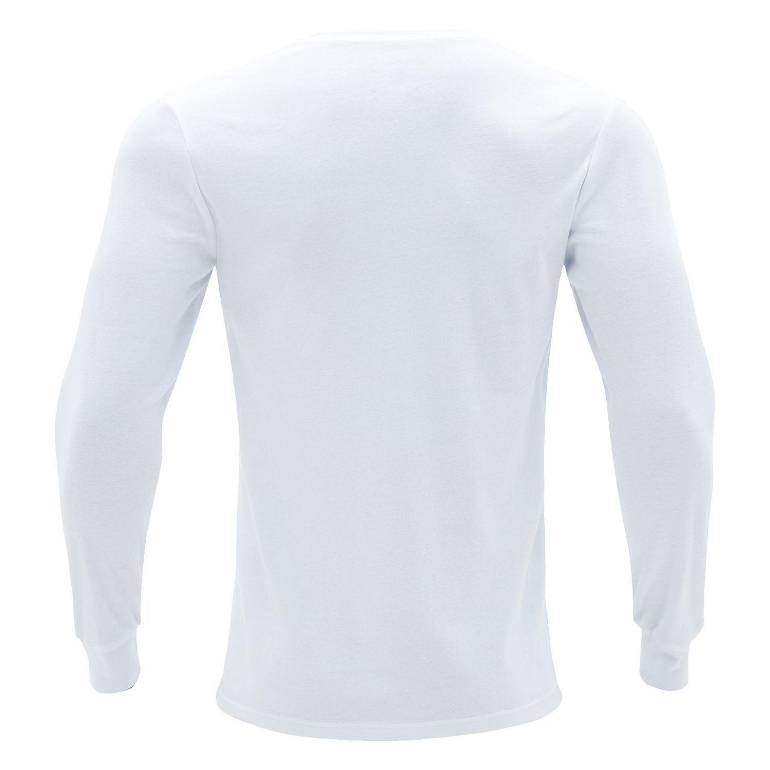 Pack de 2 - Camisetas Manga Larga Algodón Hombre Con Bolso de Regalo-3