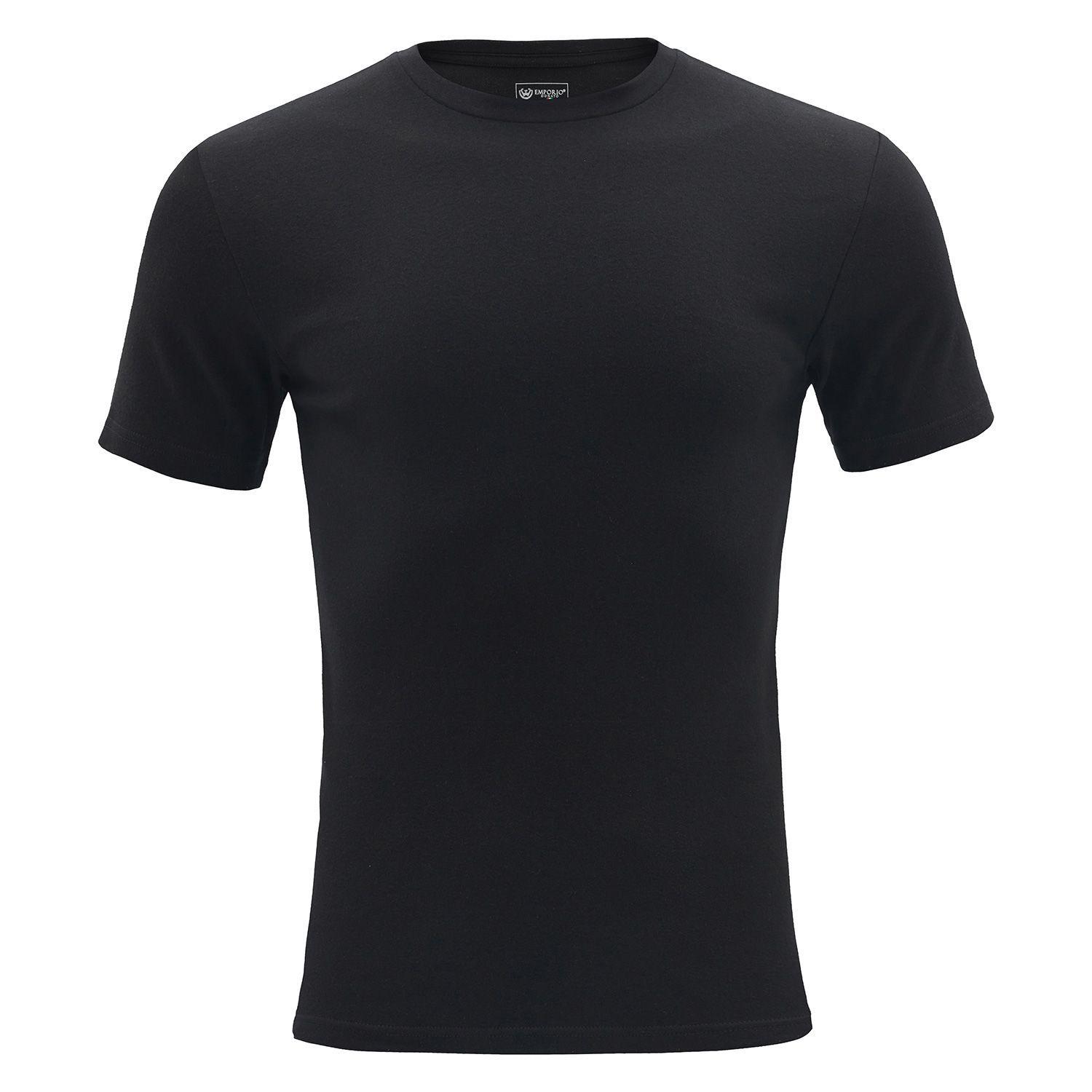 Pack 3 Camisetas Manga Corta Algodón Hombre Con Bolso de Regalo-2