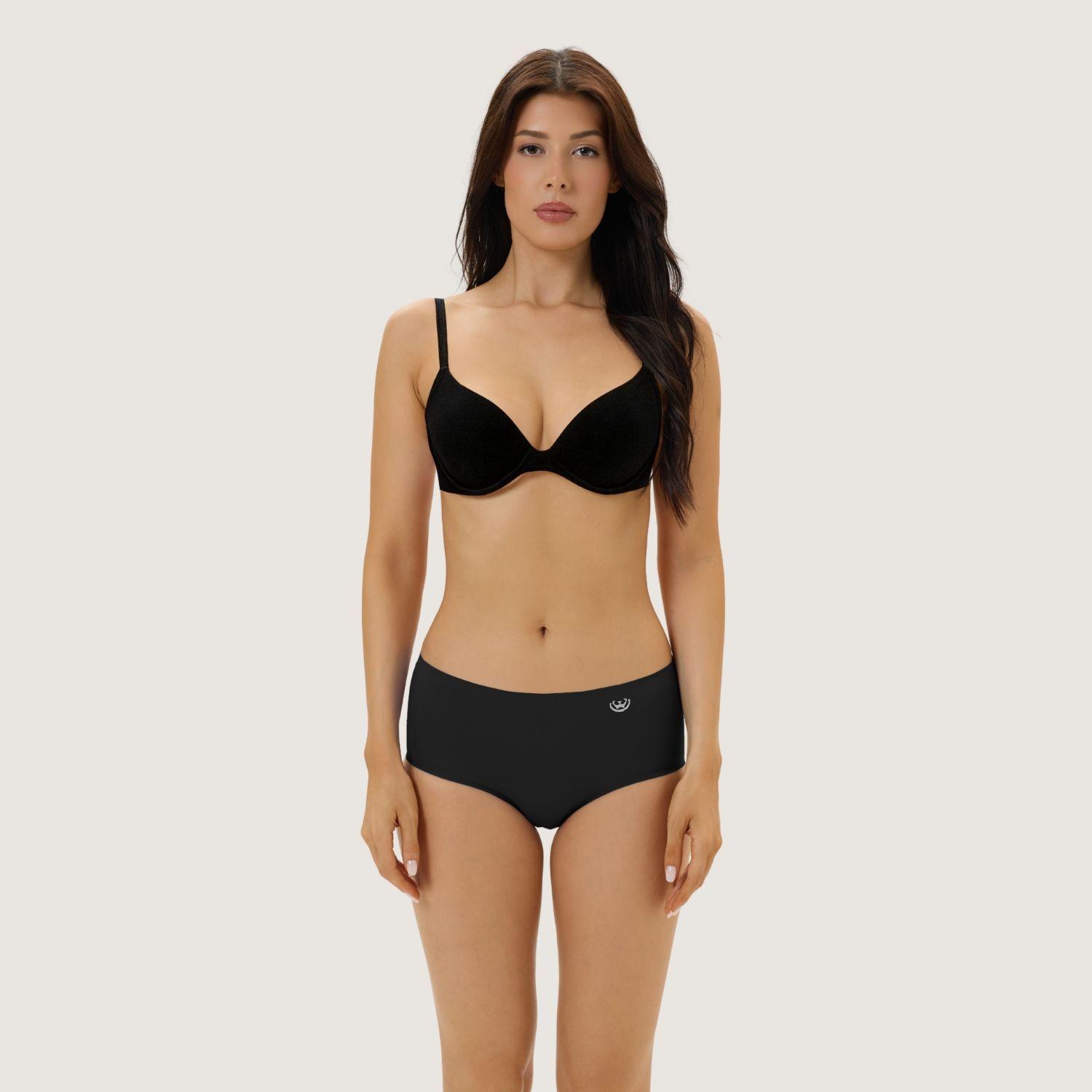 Pack de 6 Calzones Pantaleta Microfibra – Corte Laser Mujer-6