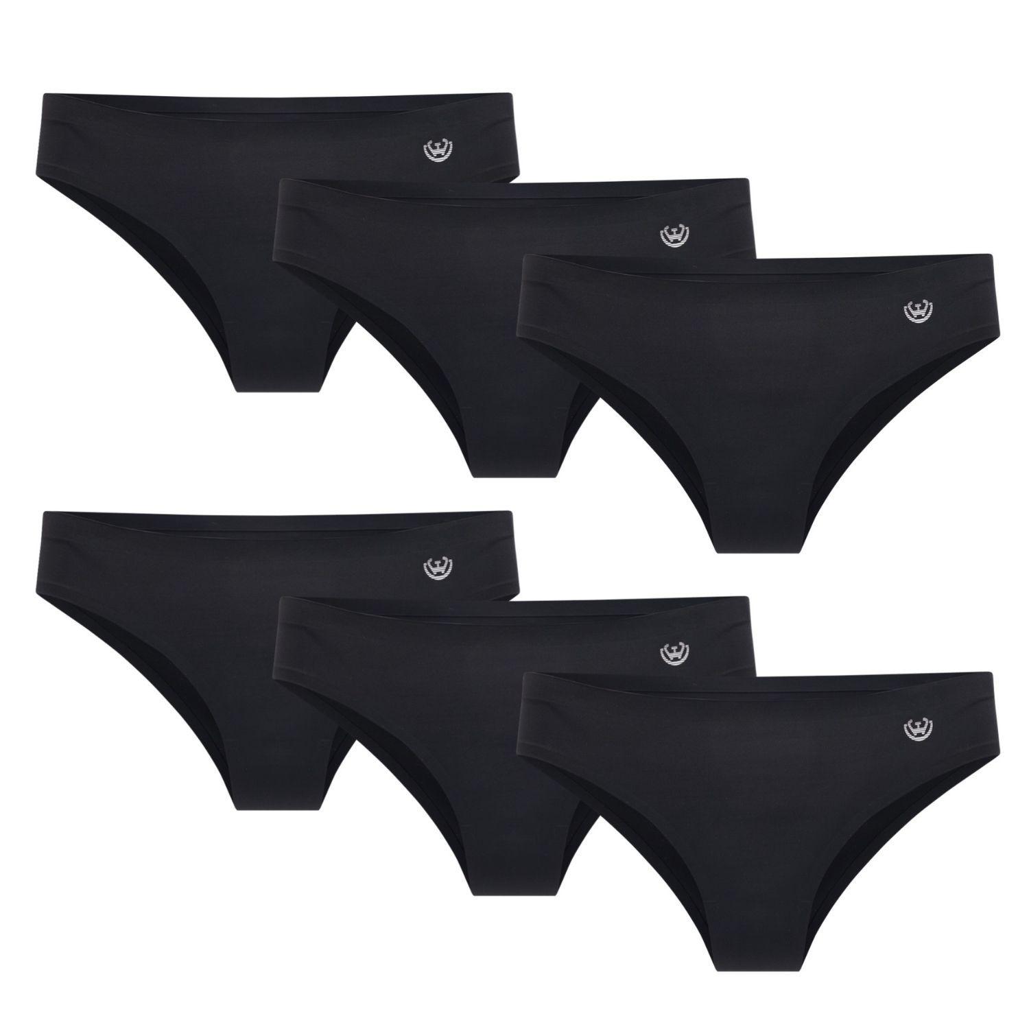 Pack de 6 – Calzones Bikini Microfibra Corte Laser Mujer-3