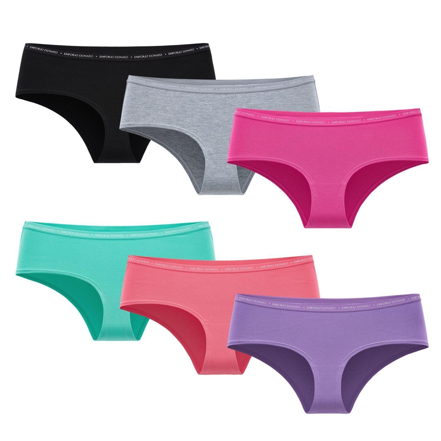 Pack 6 Calzones Pantaleta Algodón Mujer-7