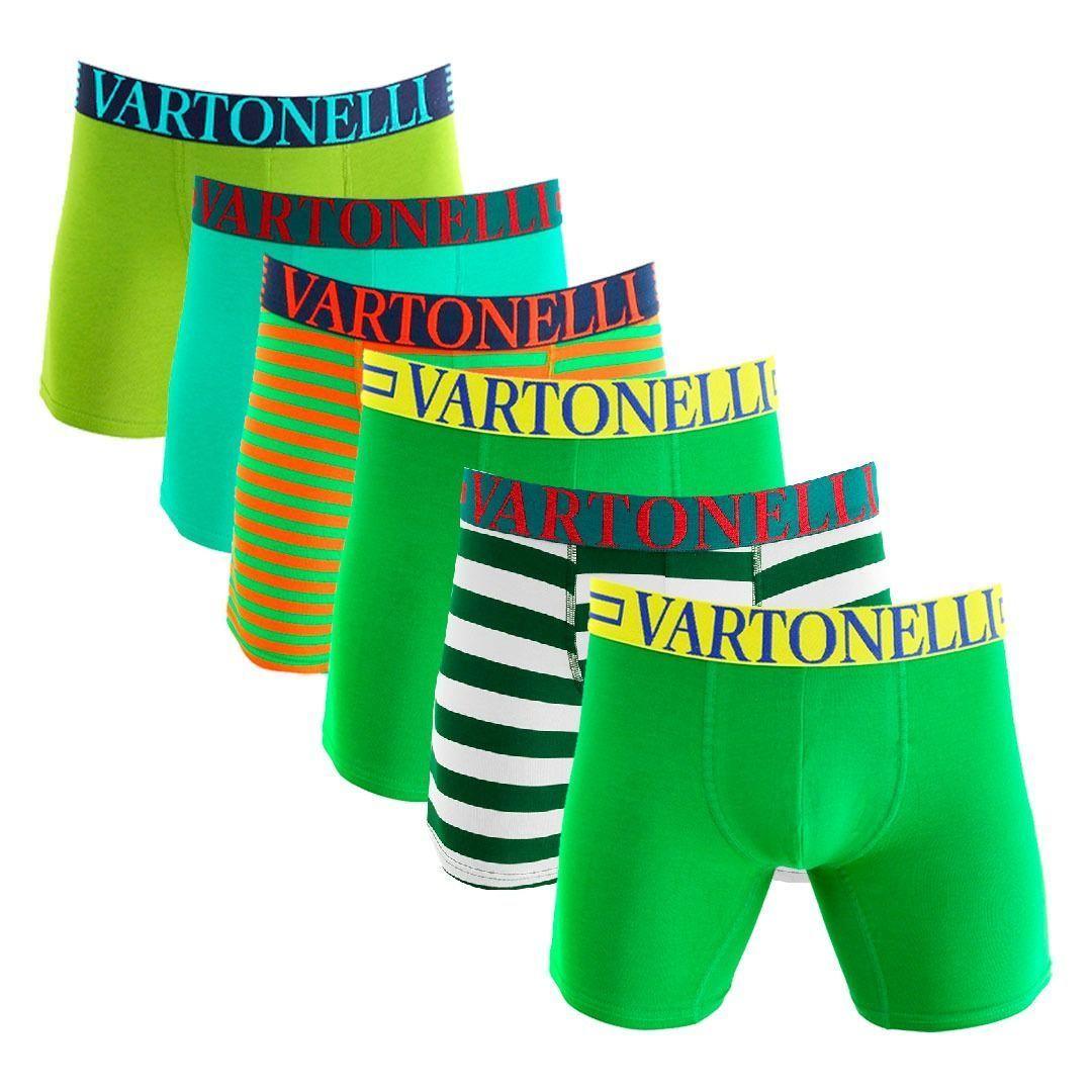 Boxer Medio Algodón Hombre Pack 6-0