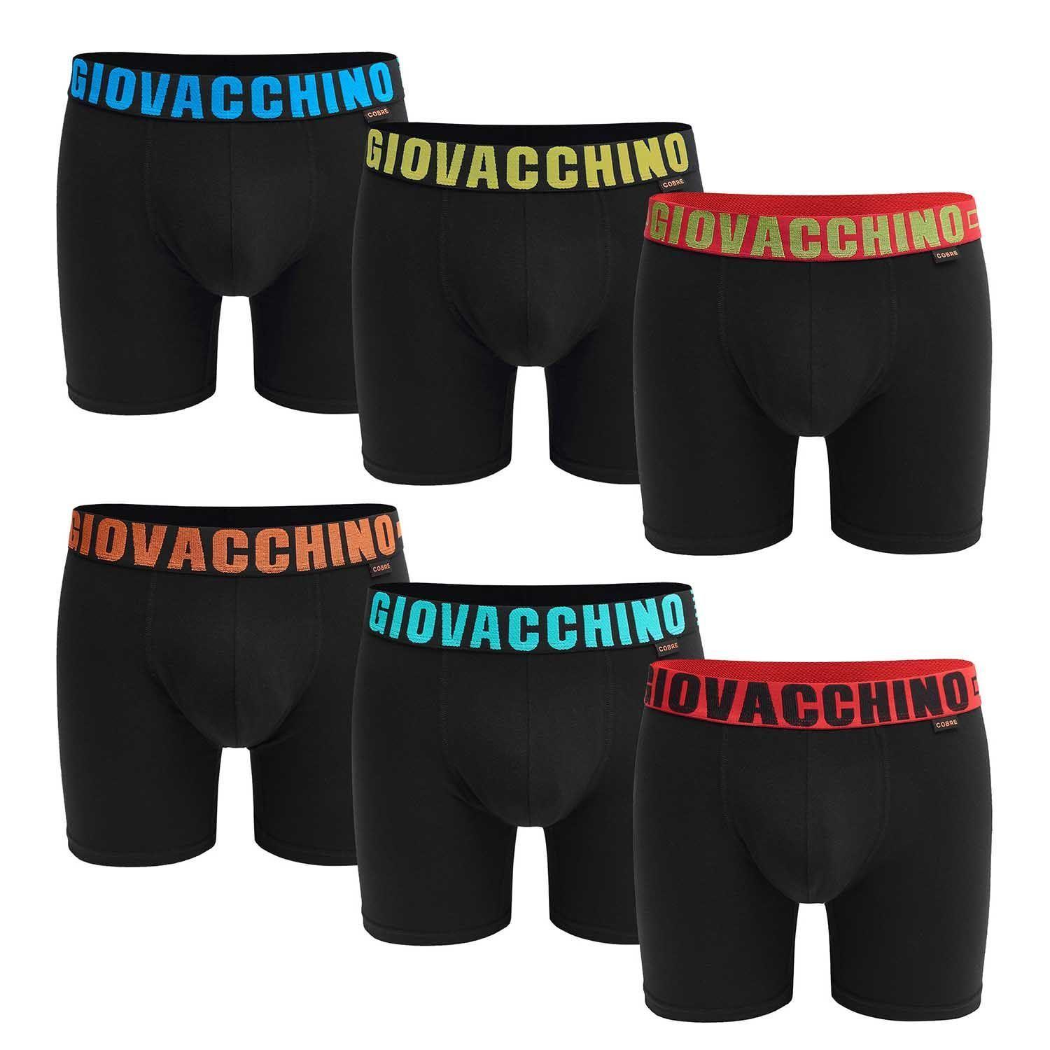 Pack 6 Boxer Medio Algodón Hombre-0