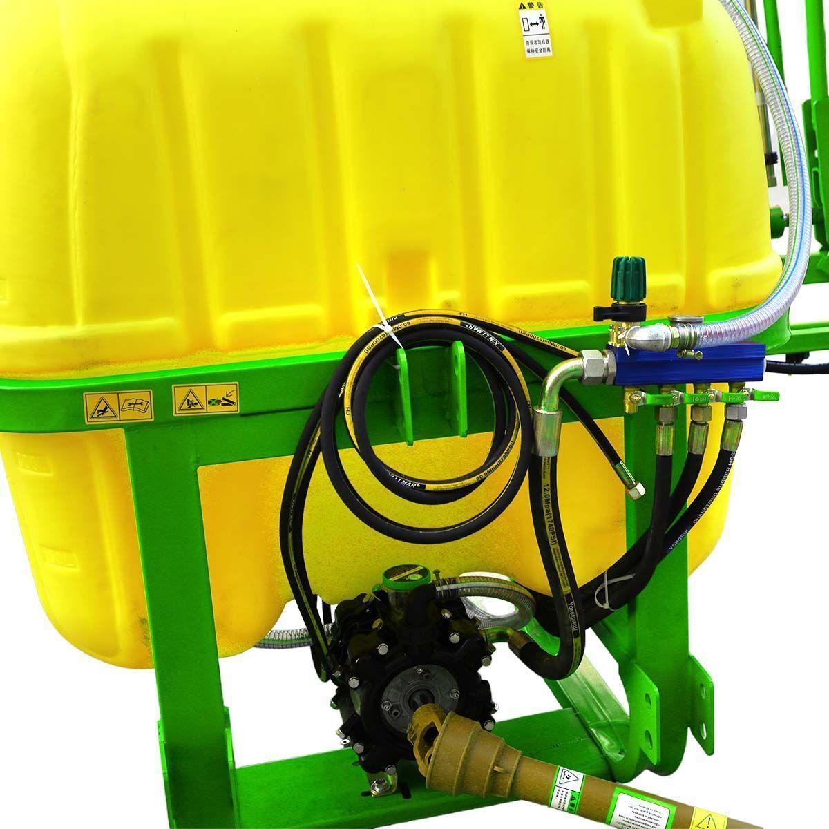 Fumigador Pulverizador Barra Hidraulica 600 Litros-1