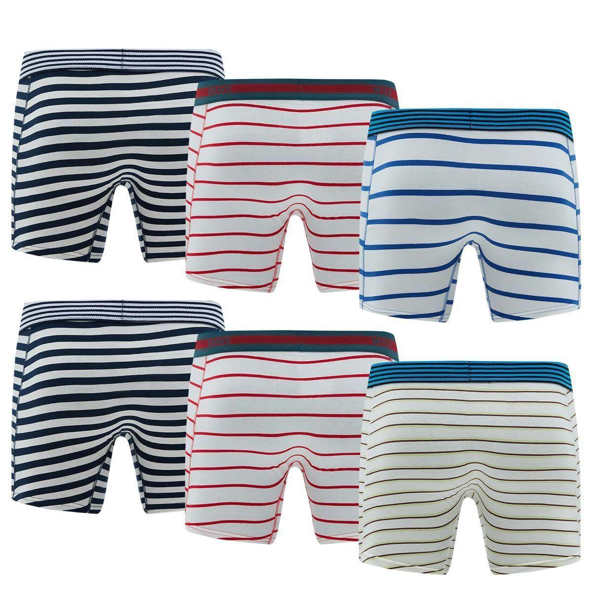 Pack de 6 Boxer Medio Algodon Hombre-3