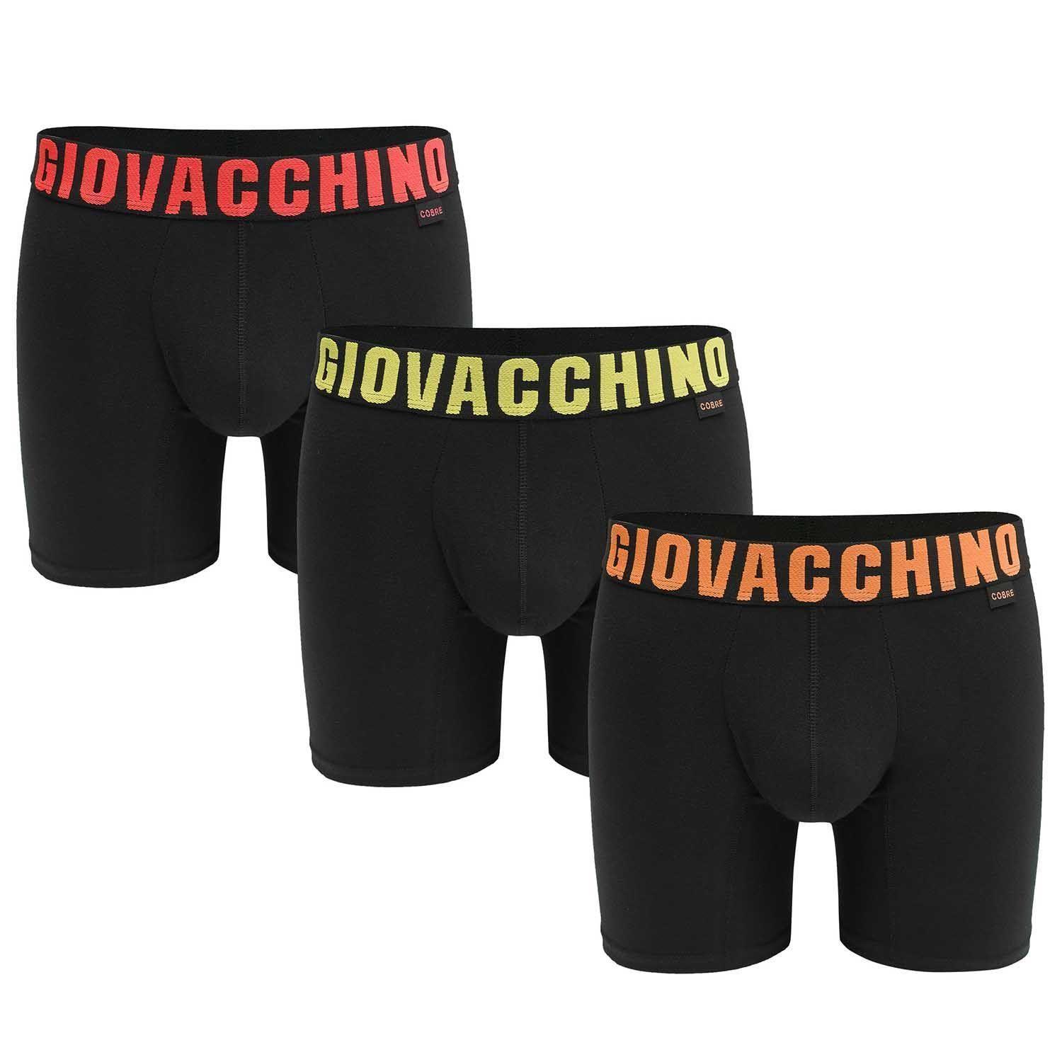 Pack de 3 Boxer Medio Algodón Hombre Giovacchino-0