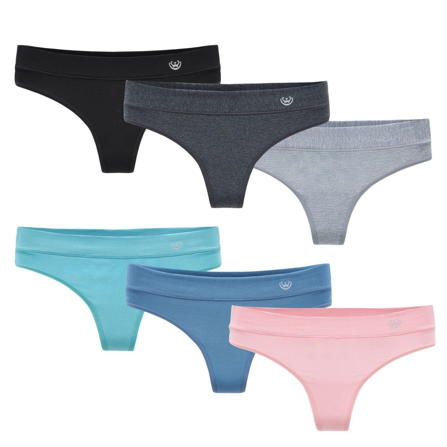 Pack de 6 Calzones – Colaless Algodón Mujer-7