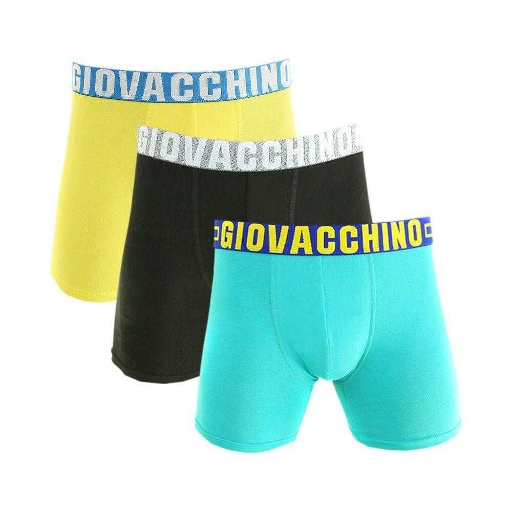 Boxer Medio Algodón - Hombre Pack 3 -0