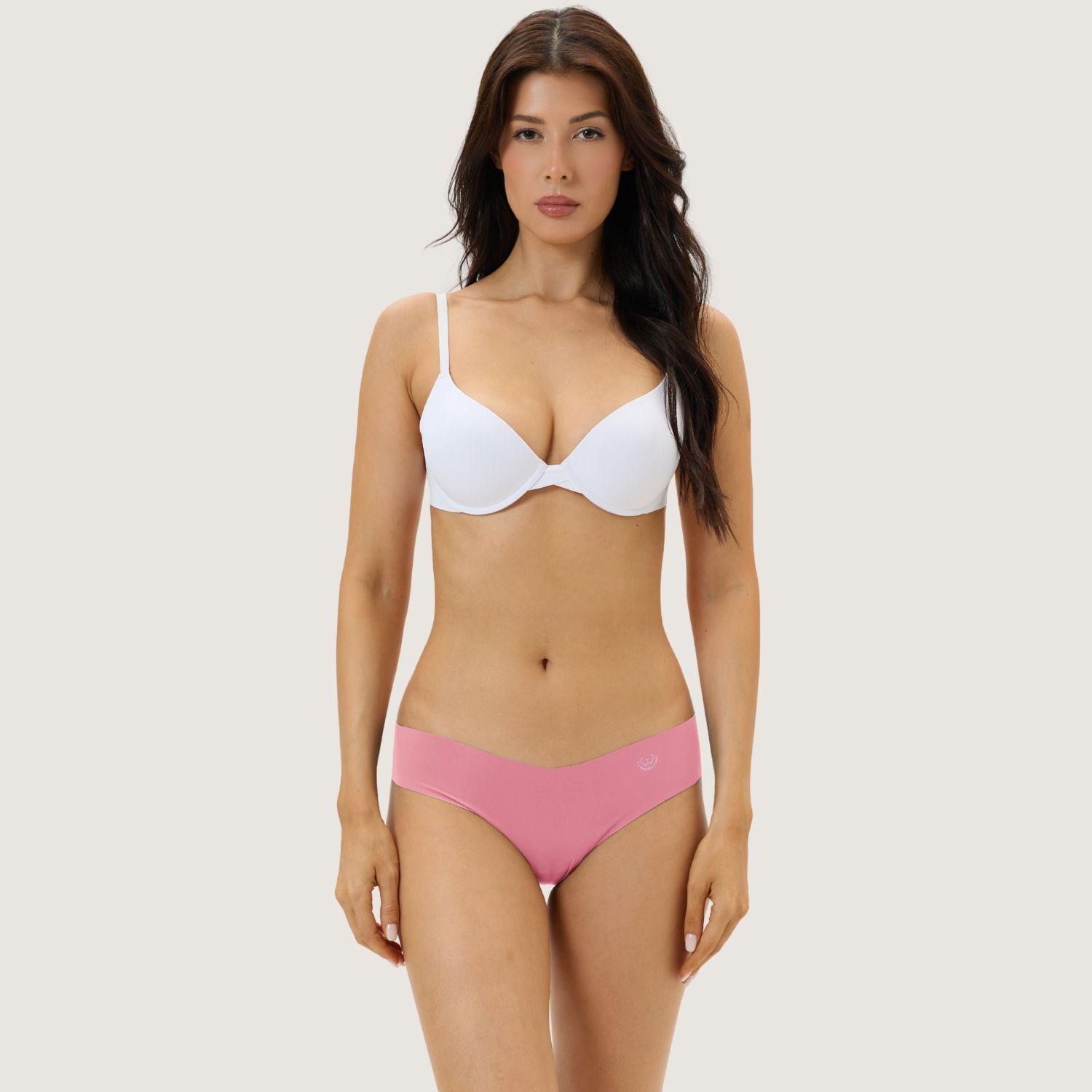 Pack de 6 Calzones Colaless Microfibra Corte Laser -  Mujer-4