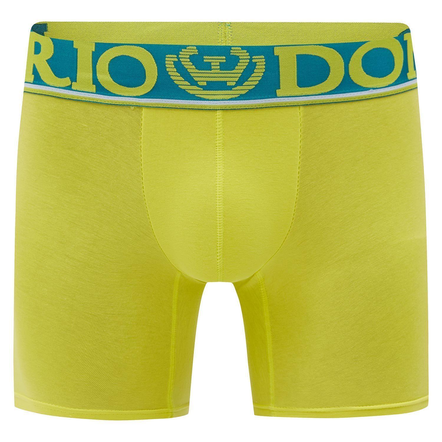 Pack De 6 - Boxer Medios Algodón Hombre + Bolso Regalo -4