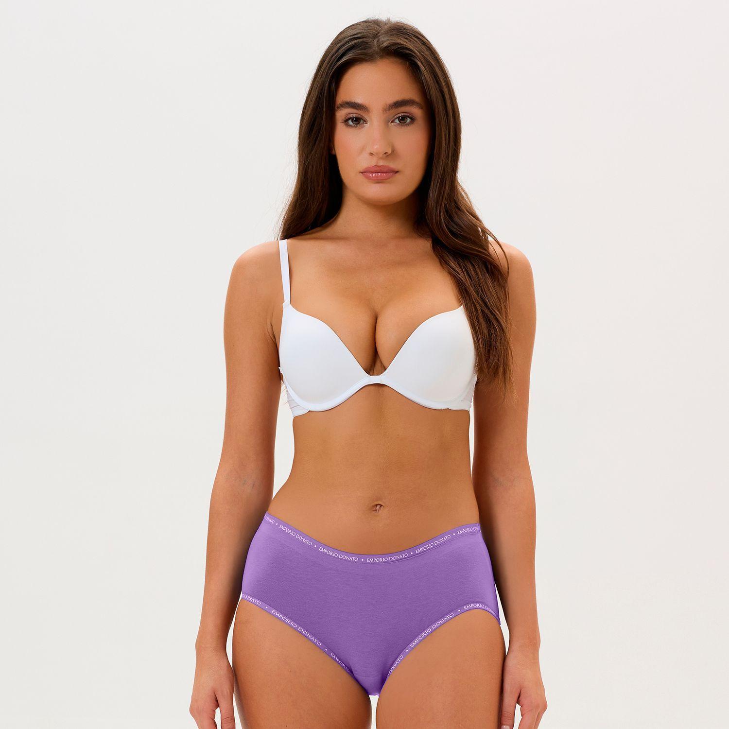 Pack de 6 – Calzones Bikini Algodón Mujer .-6