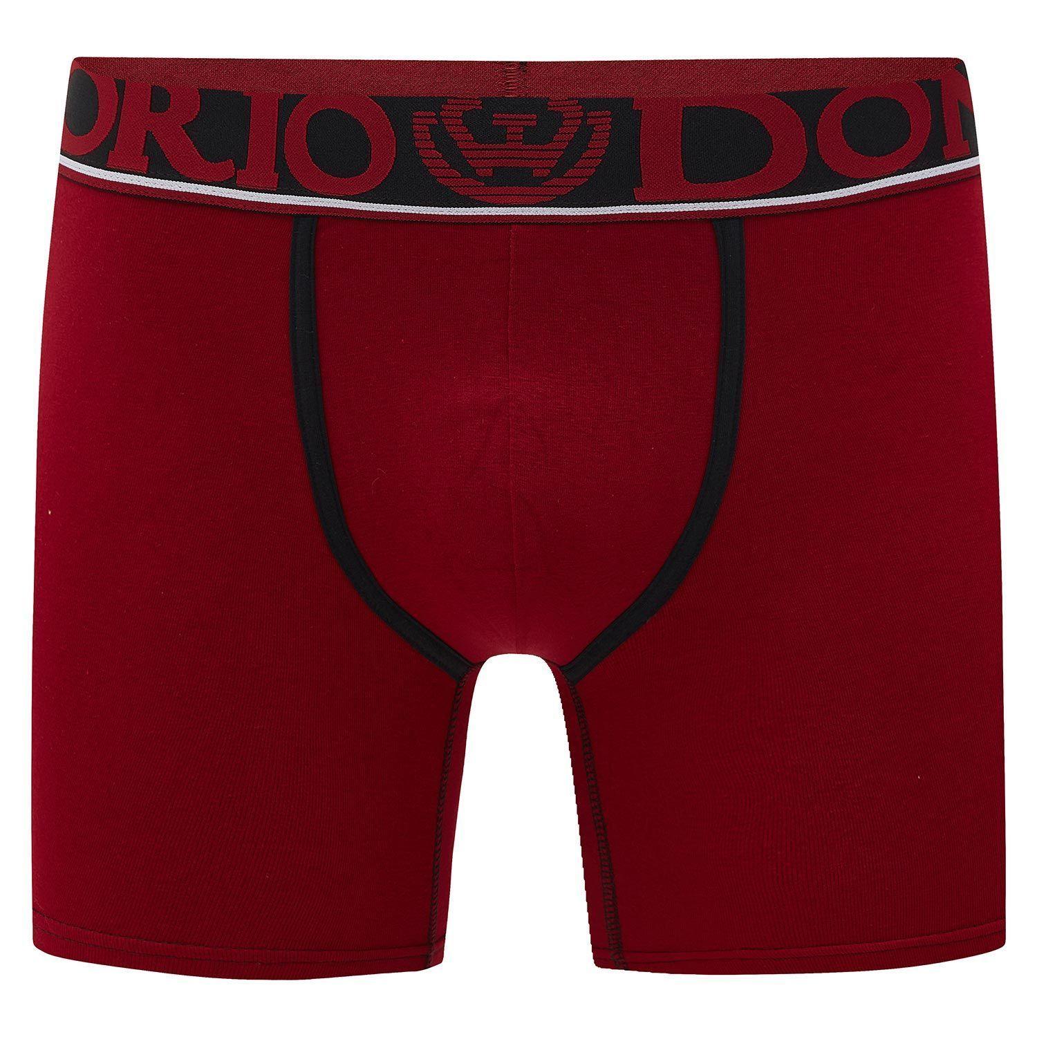 Pack 6 de Boxer Medio  Algodón Hombre + Bolso Regalo -4