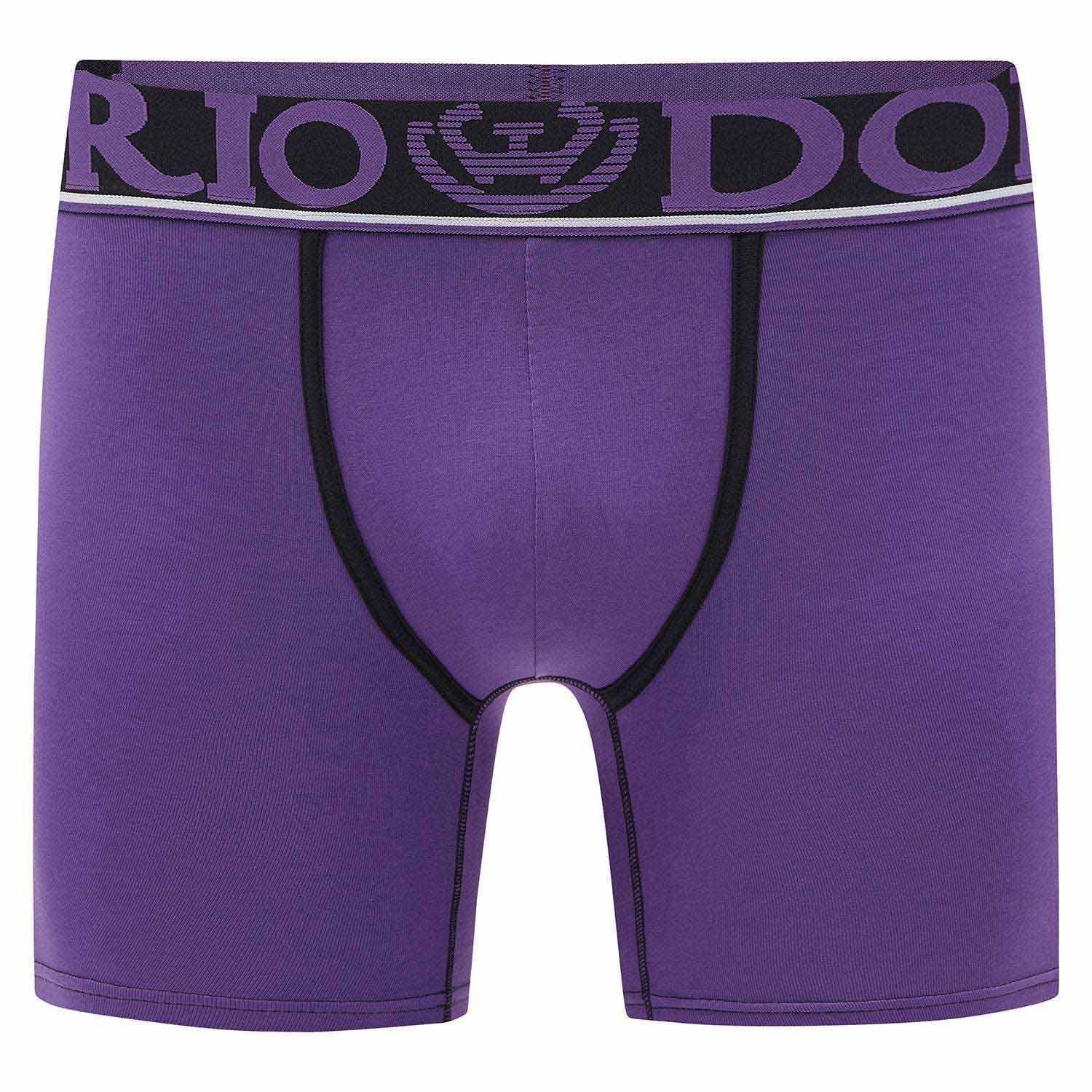 Pack 6 de Boxer Medio  Algodón Hombre + Bolso Regalo -5
