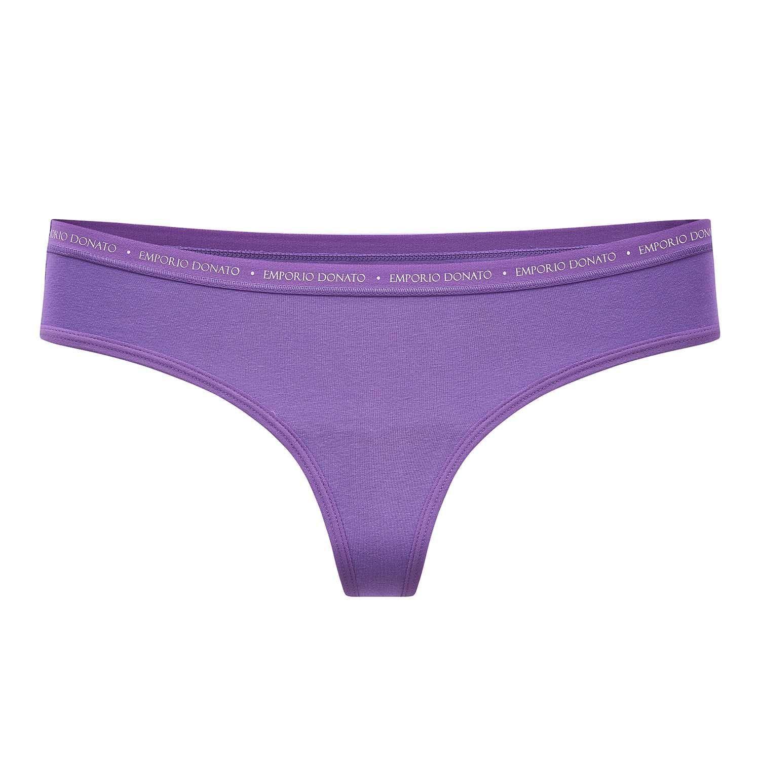 Pack de 6 Calzones Colaless Algodón Mujer.-6