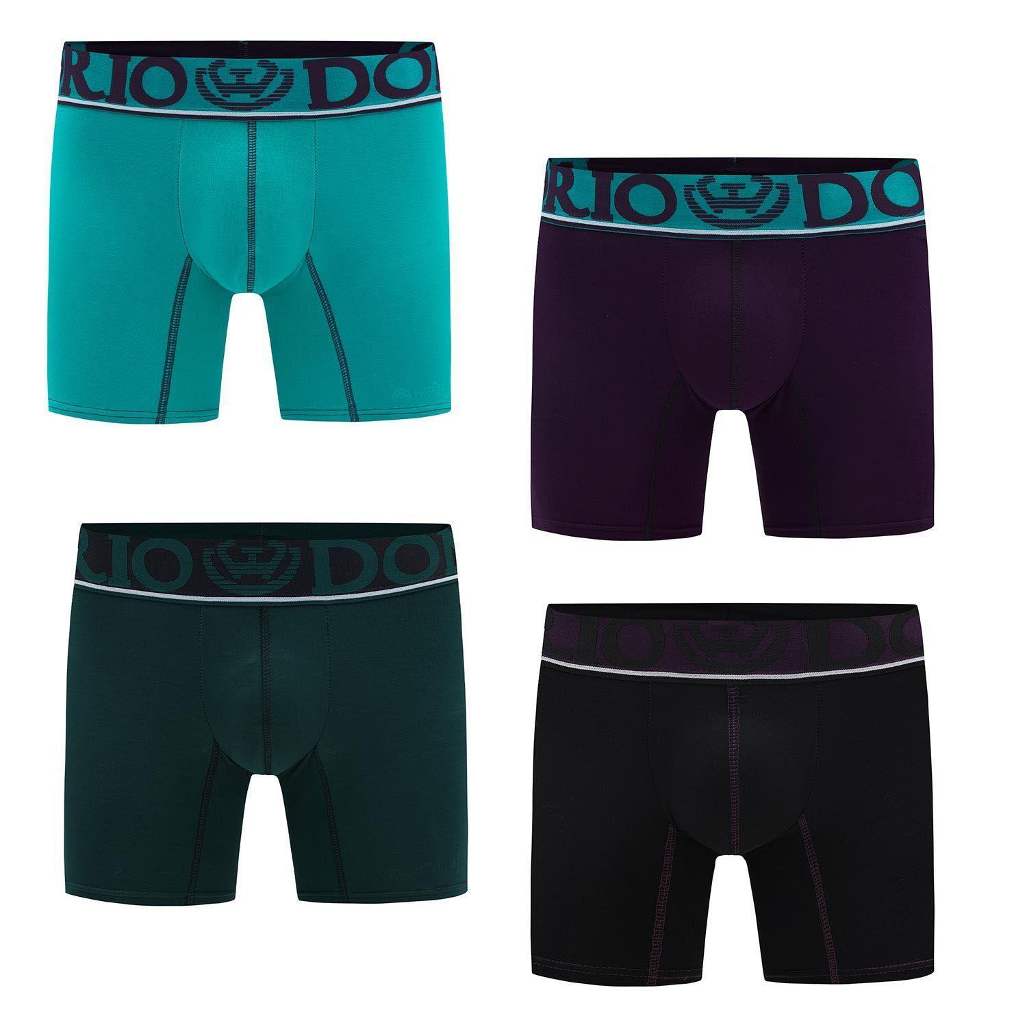 Pack de 4 Boxer Medio Algodón- Hombre -0