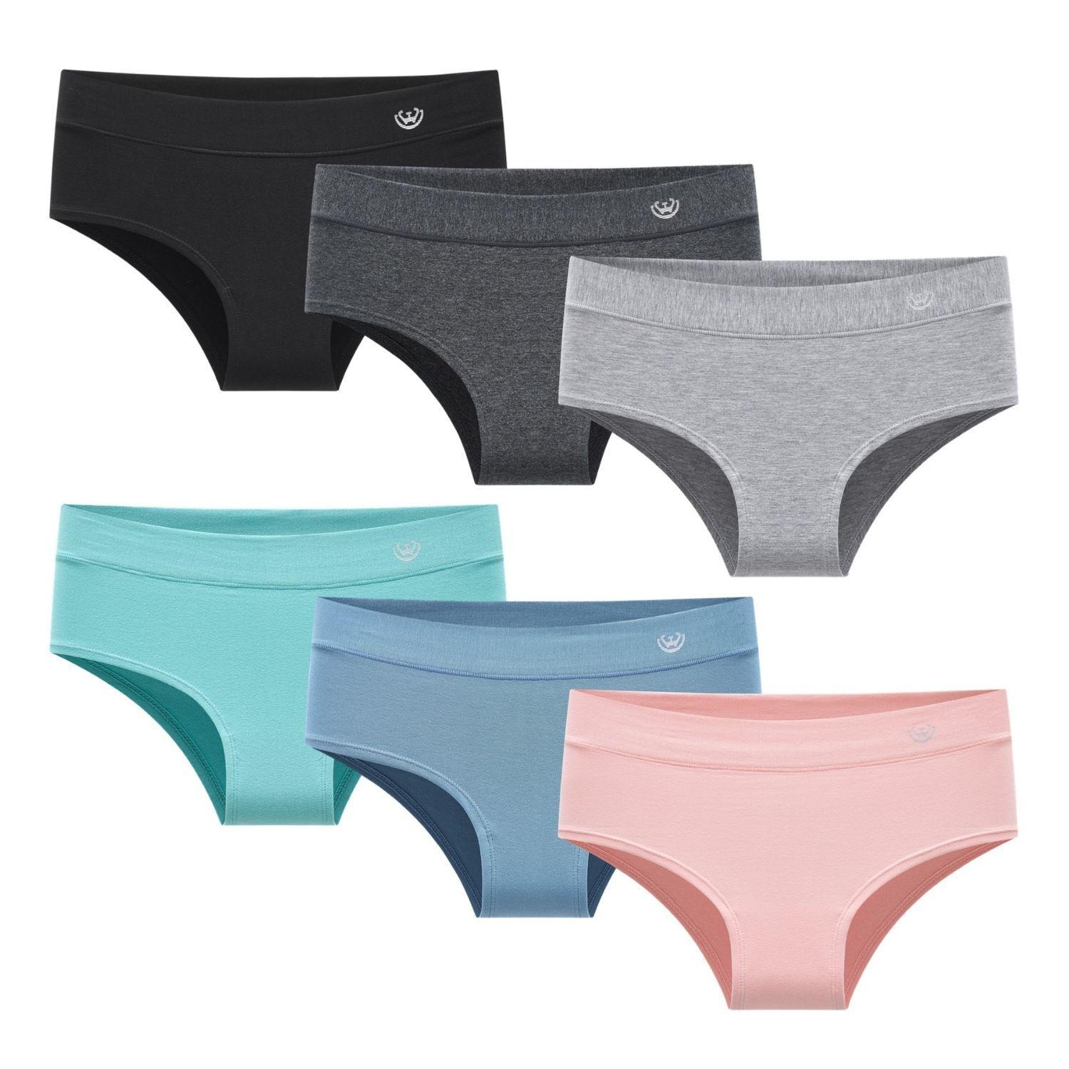 Pack   de 6 Calzones Bikini Algodón – Mujer -7