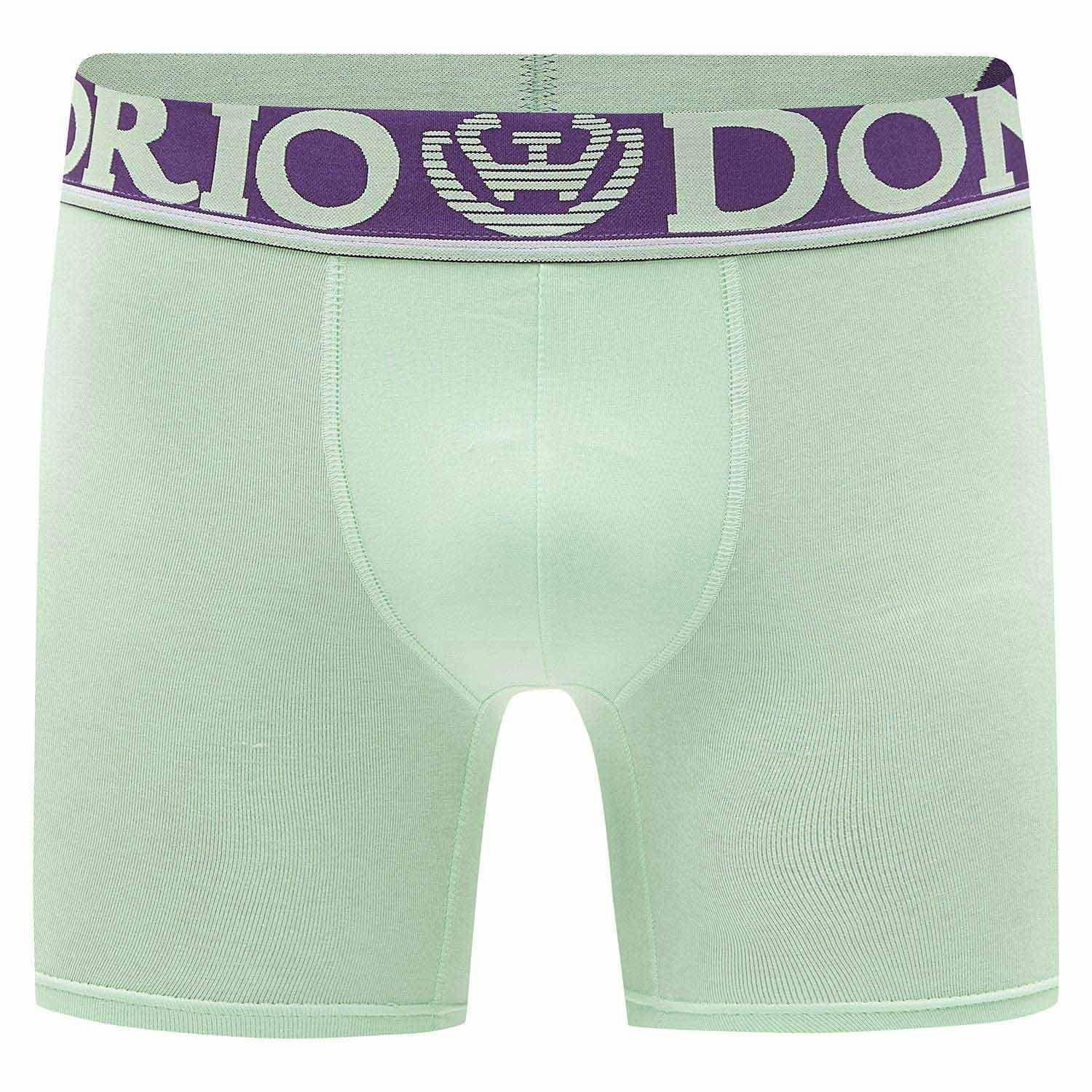 Pack 6 Boxer Medio Algodón Hombre + Bolso Regalo -4