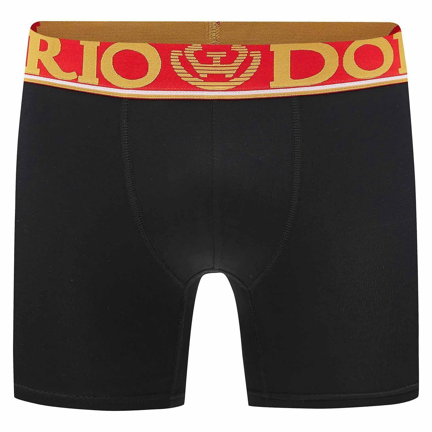 Pack 6 Boxer Medio Algodón Hombre + Bolso Regalo -2