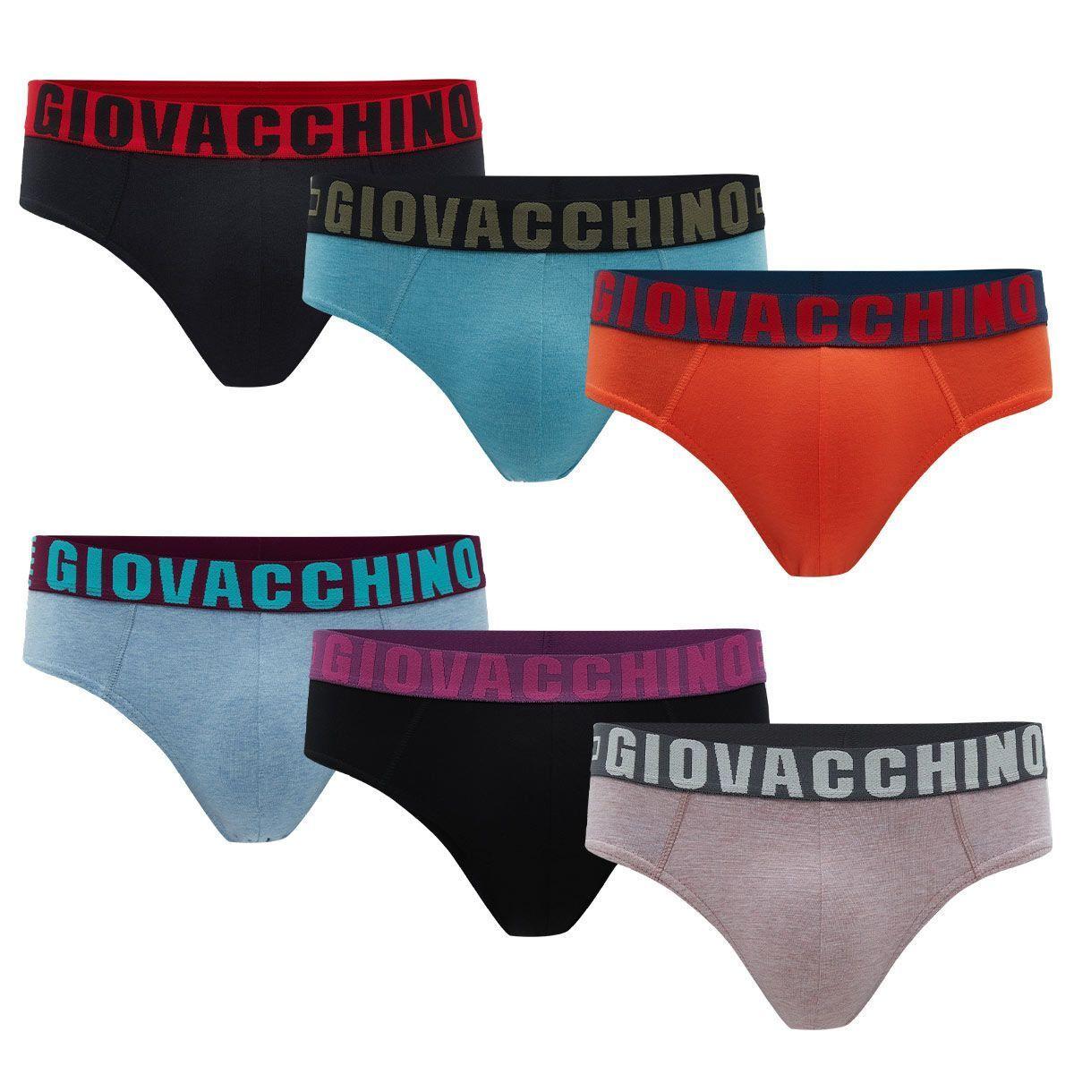 Pack de 6 slip Algodon Hombre-0