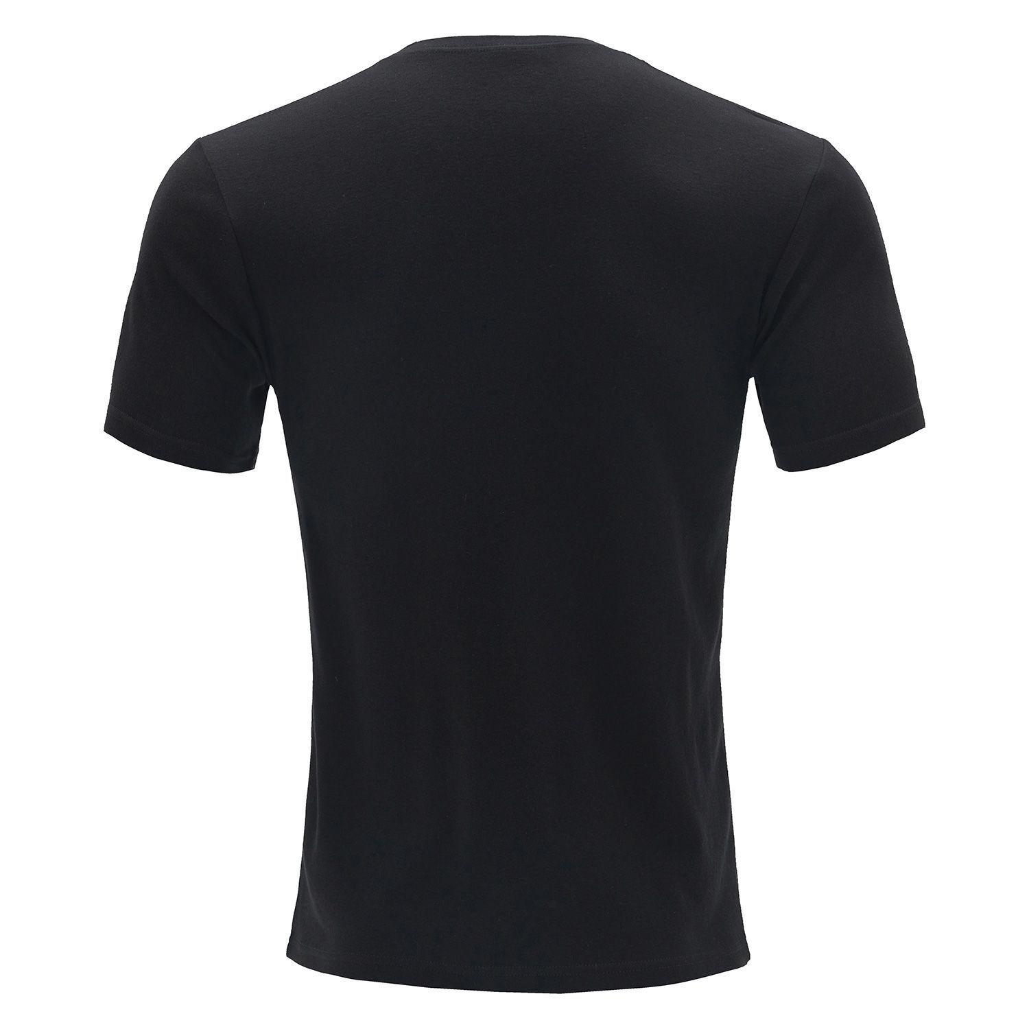 Pack 3 - Camisetas Manga Corta Algodón Hombre Con Bolso de Regalo-3