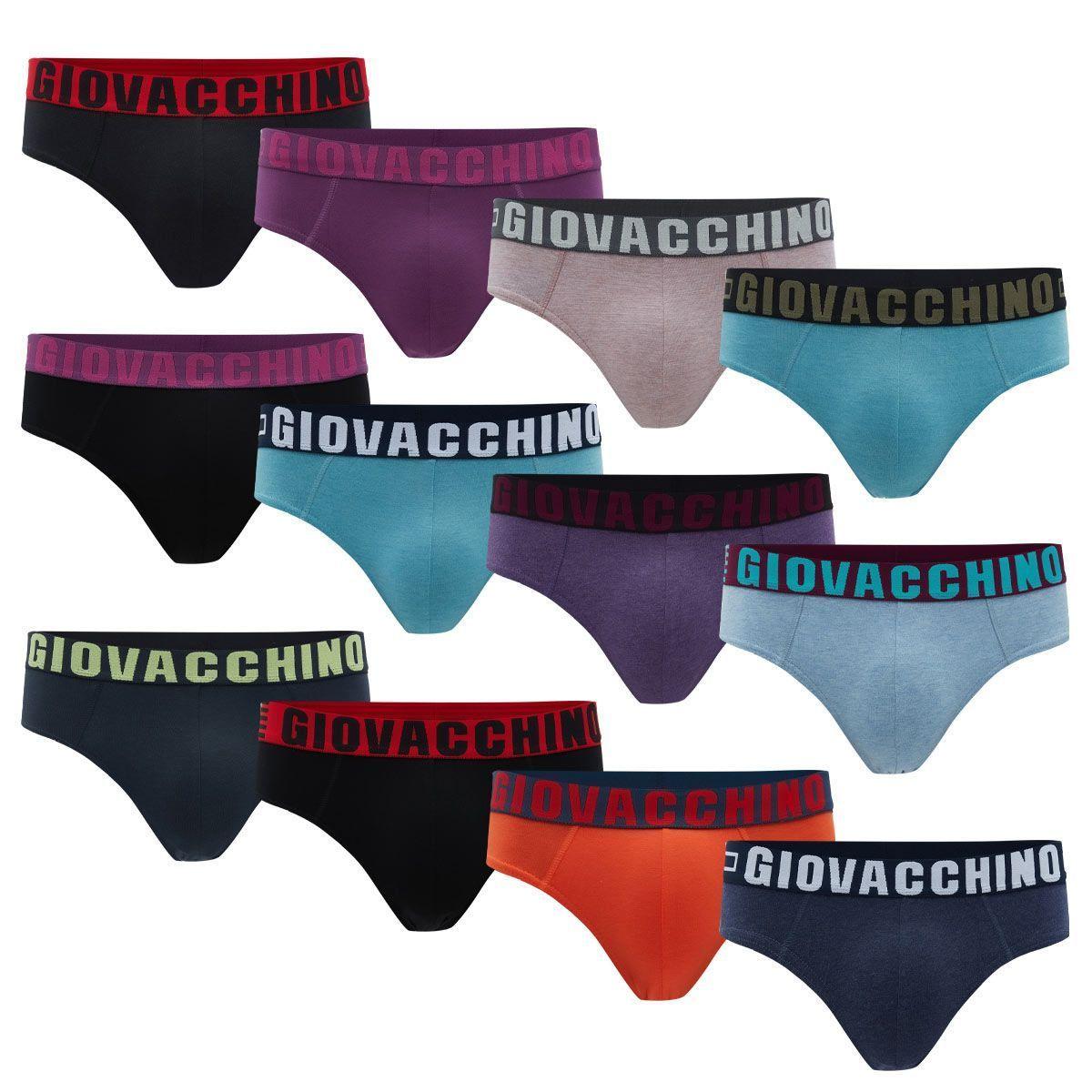 Pack de 12 slip Algodon Hombre-0