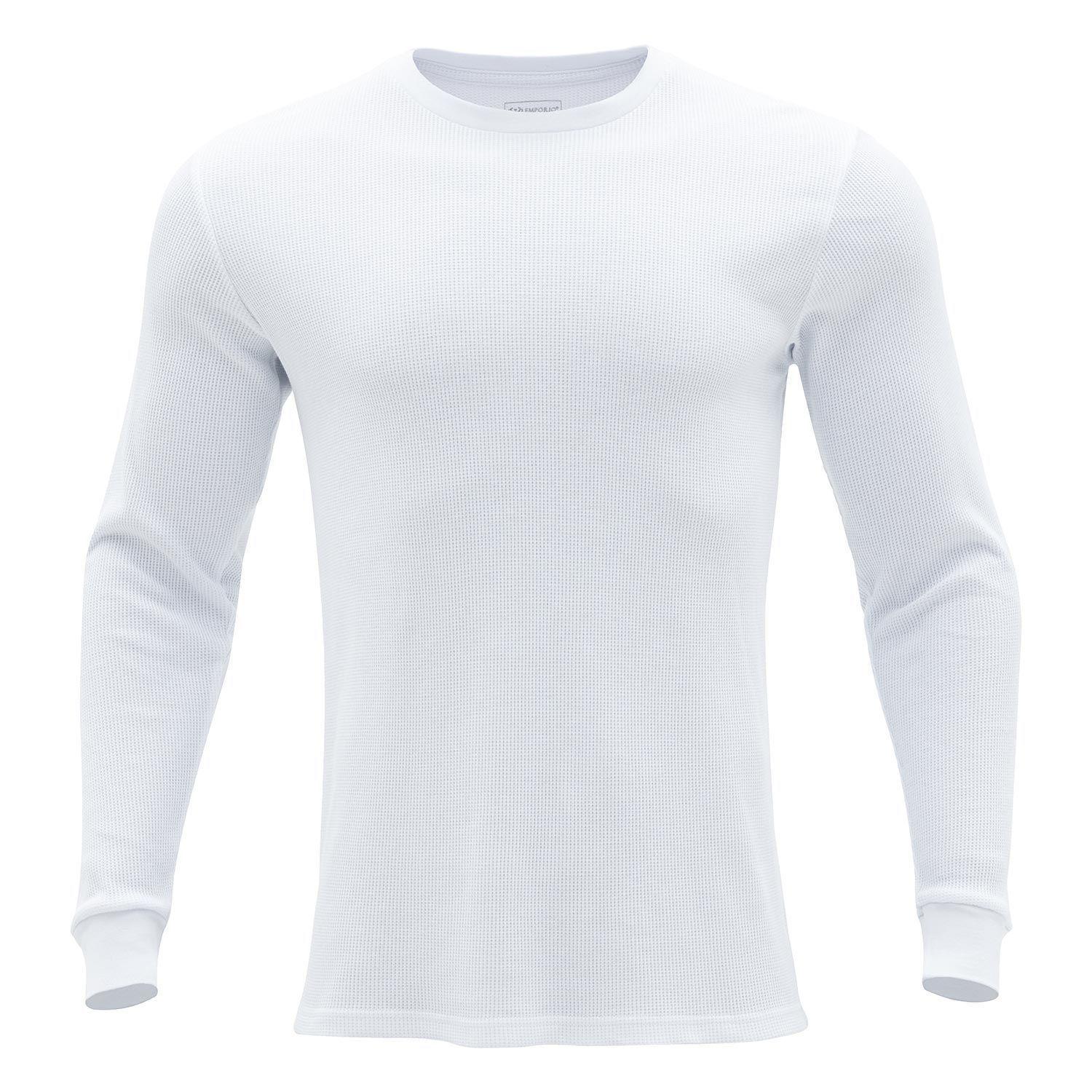 Pack 2 Camisetas Manga Larga Algodón Panal Hombre Con Bolso de Regalo-2