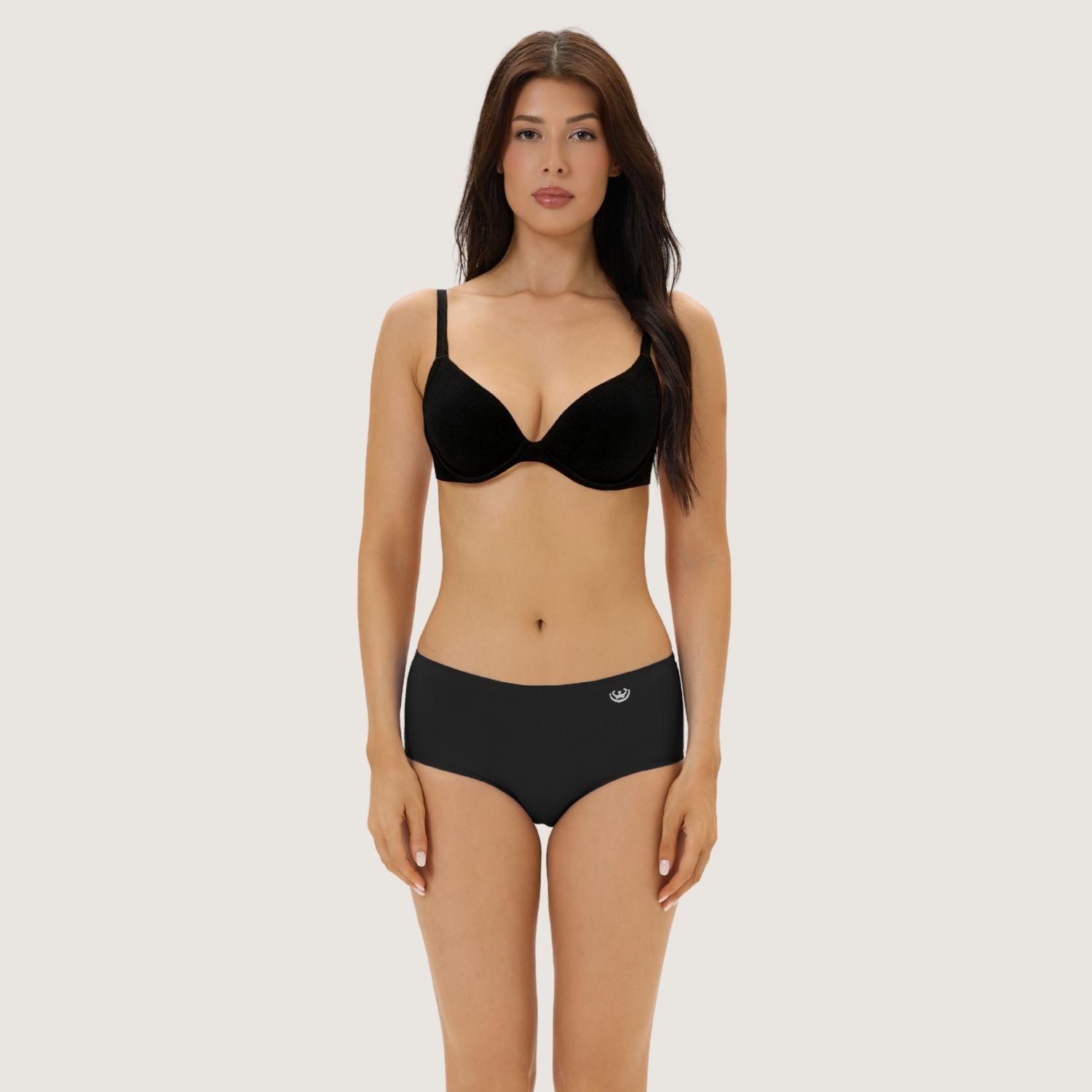 Pack de 6 – Calzones Pantaleta Microfibra Corte Laser Mujer-2