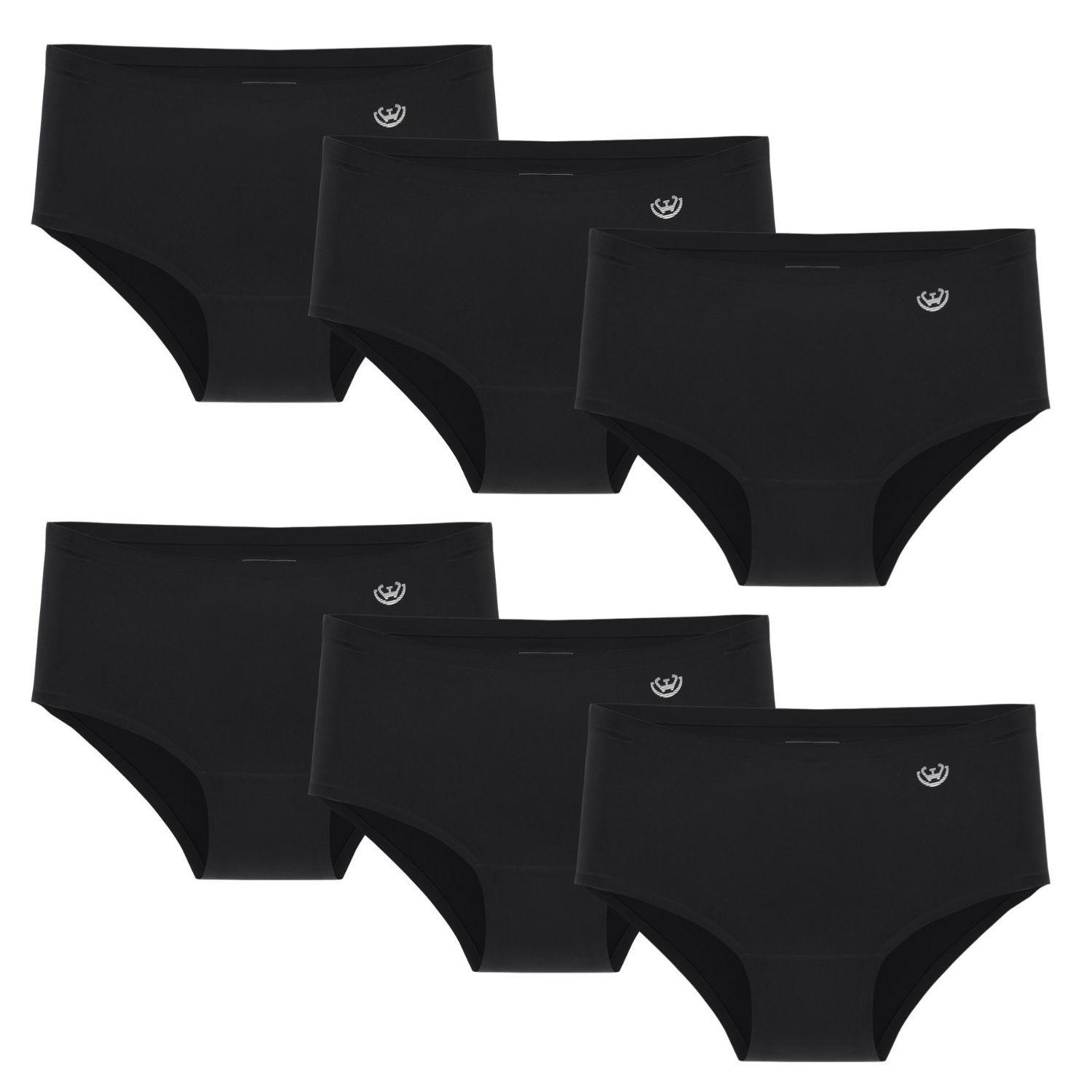 Pack de 6 – Calzones Pantaleta Microfibra Corte Laser Mujer-3
