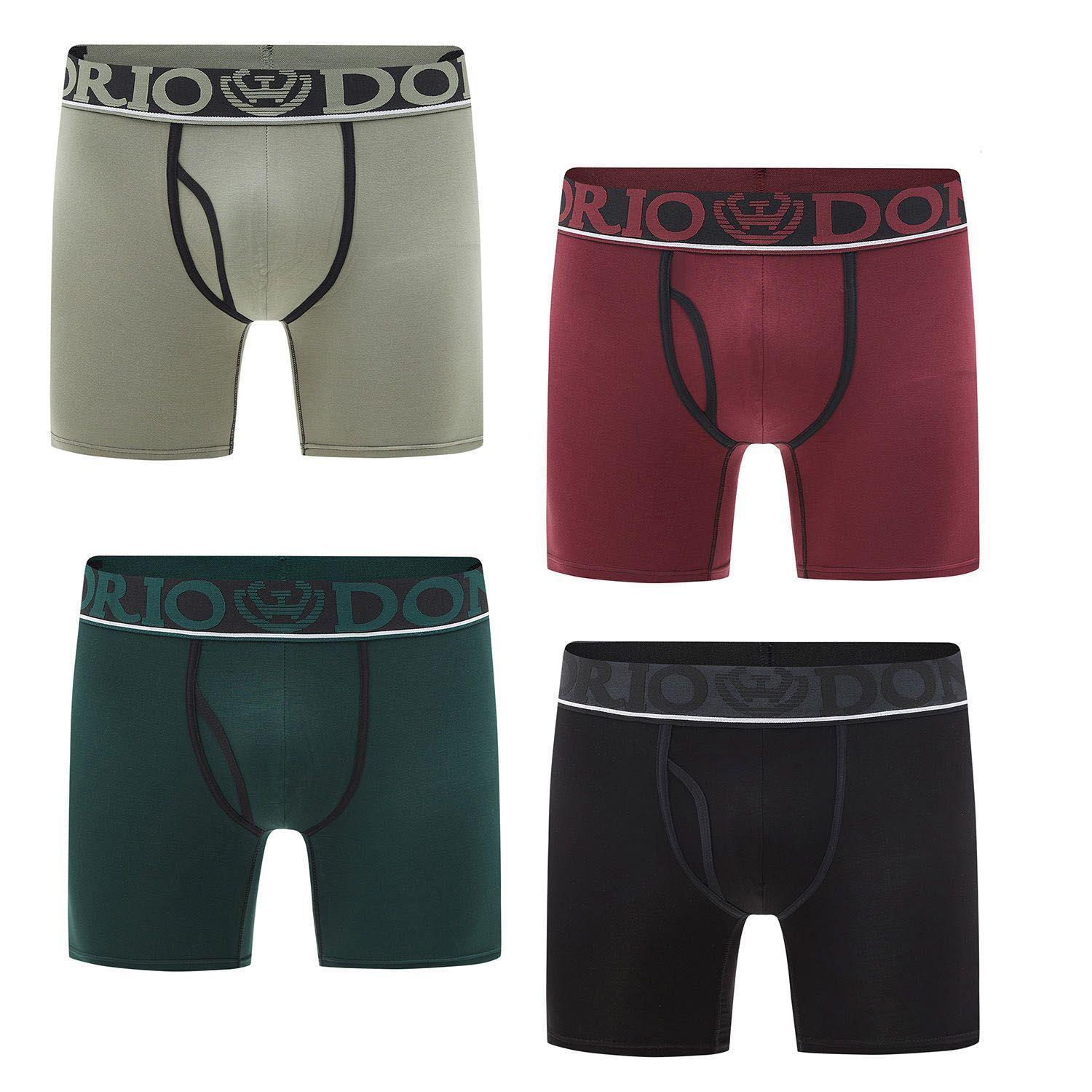 Pack de 4- Boxer Medio Algodón Hombre  -0