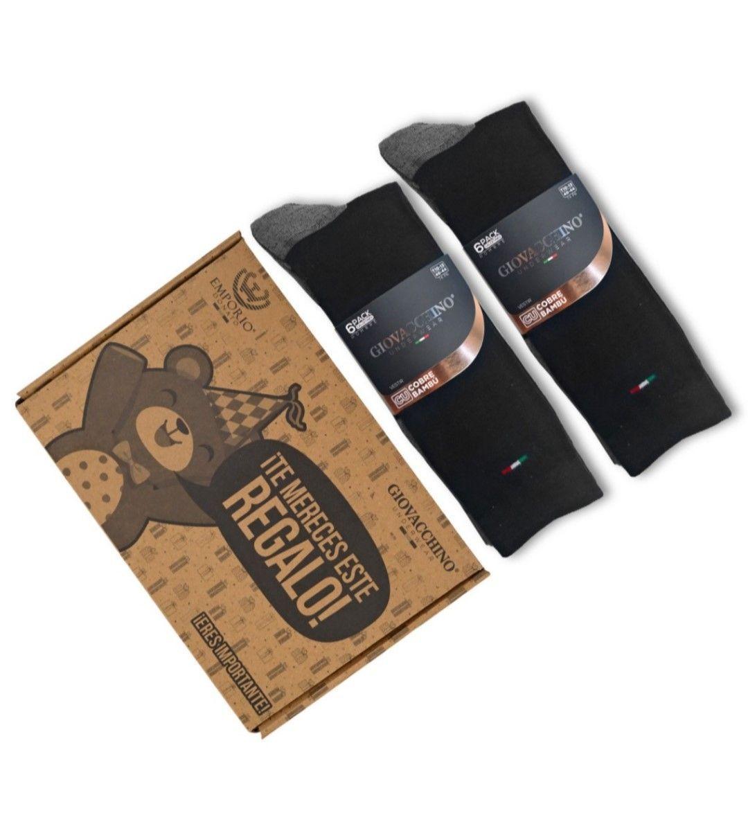 Calcetines Algodón Hombre Pack 12-4