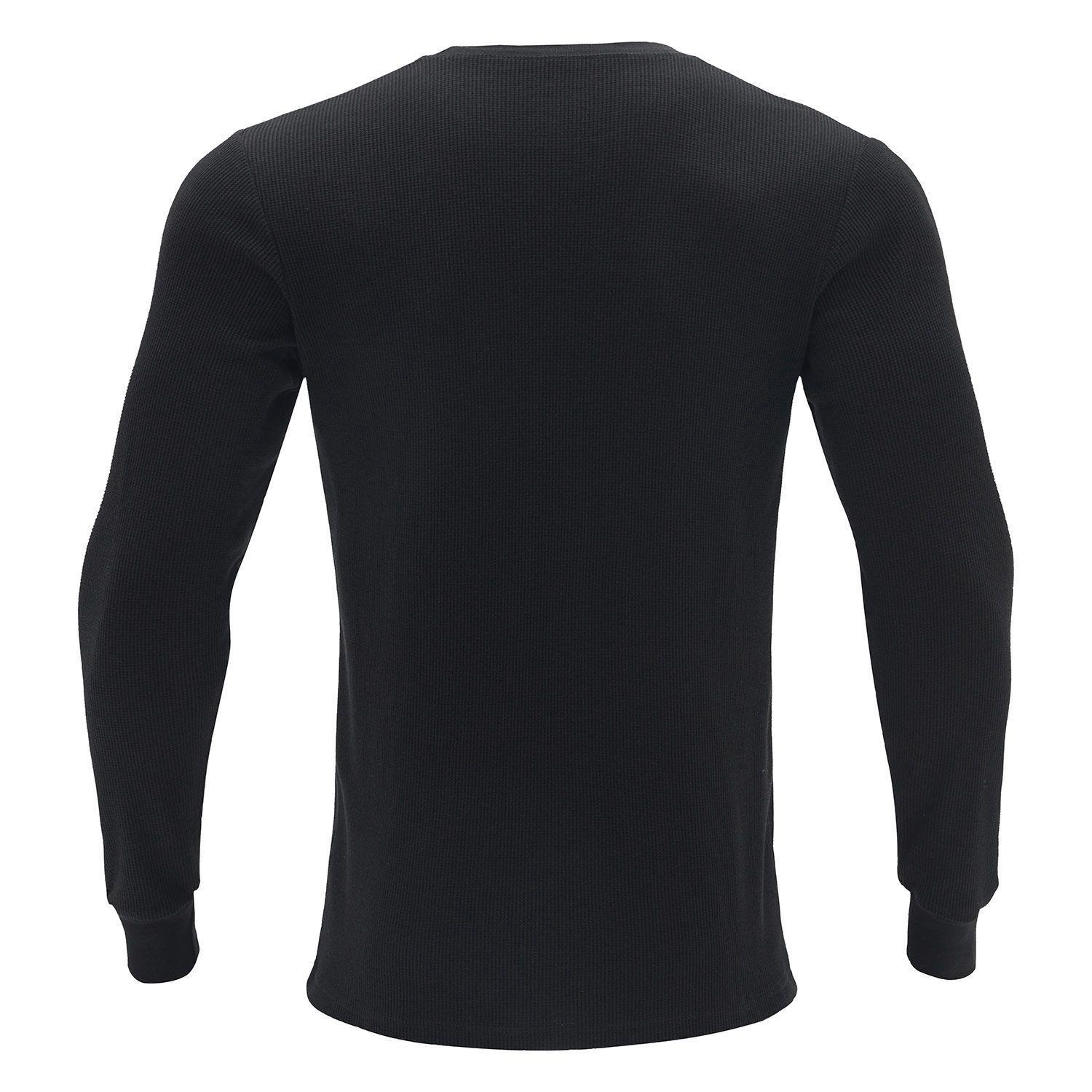 Pack 2 - Camisetas Manga Larga Algodón Panal Hombre Con Bolso de Regalo-3