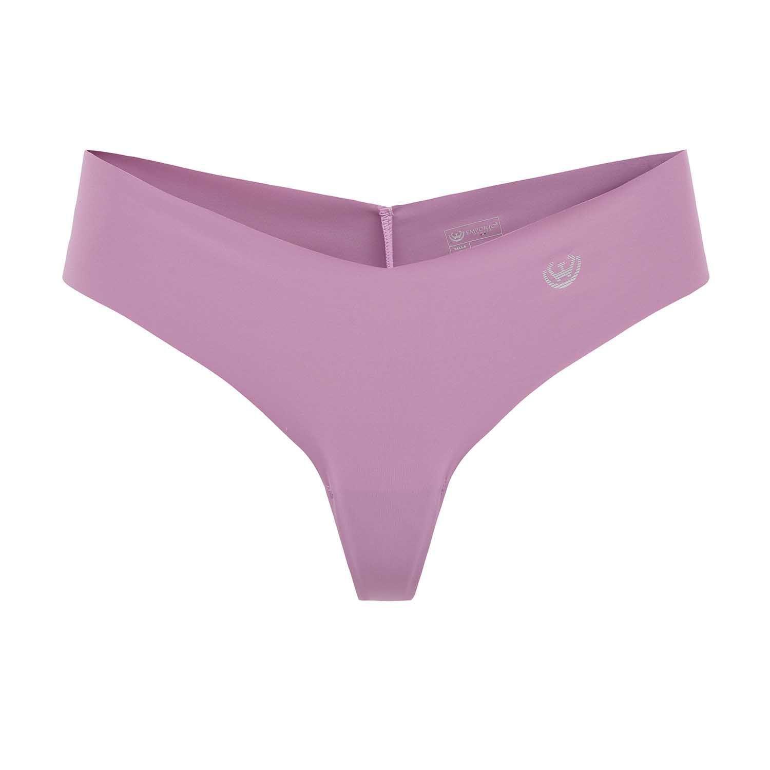 Pack   de 6 Calzones – Colaless Microfibra Corte Laser Mujer-2