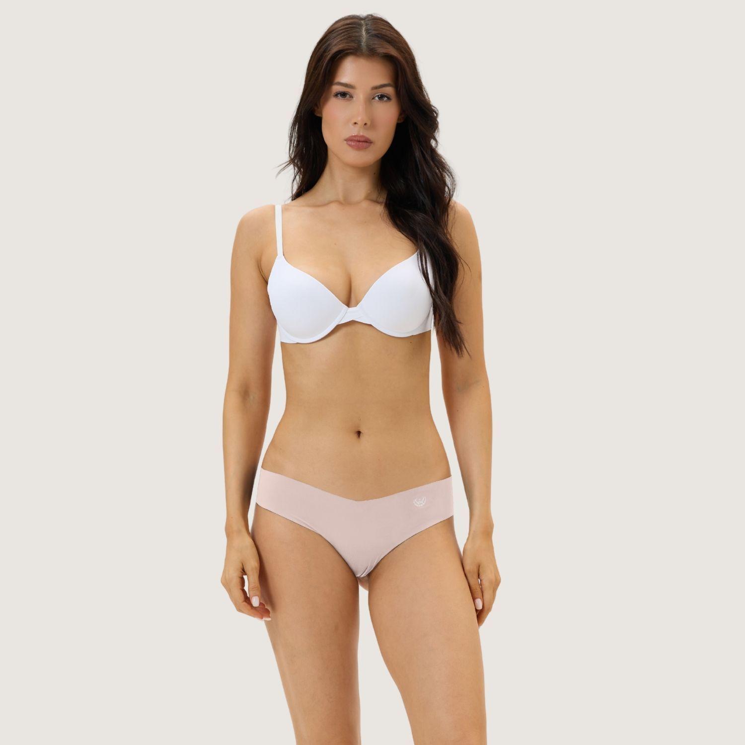 Pack   de 6 Calzones – Colaless Microfibra Corte Laser Mujer-4