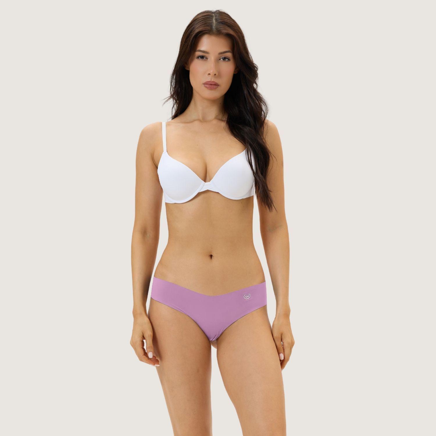 Pack   de 6 Calzones – Colaless Microfibra Corte Laser Mujer-5
