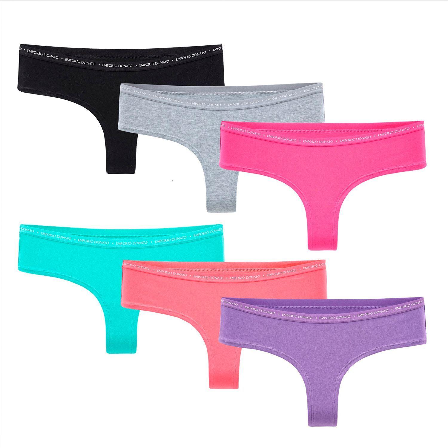 Pack   de 6 – Calzones Colaless Algodón Mujer-7