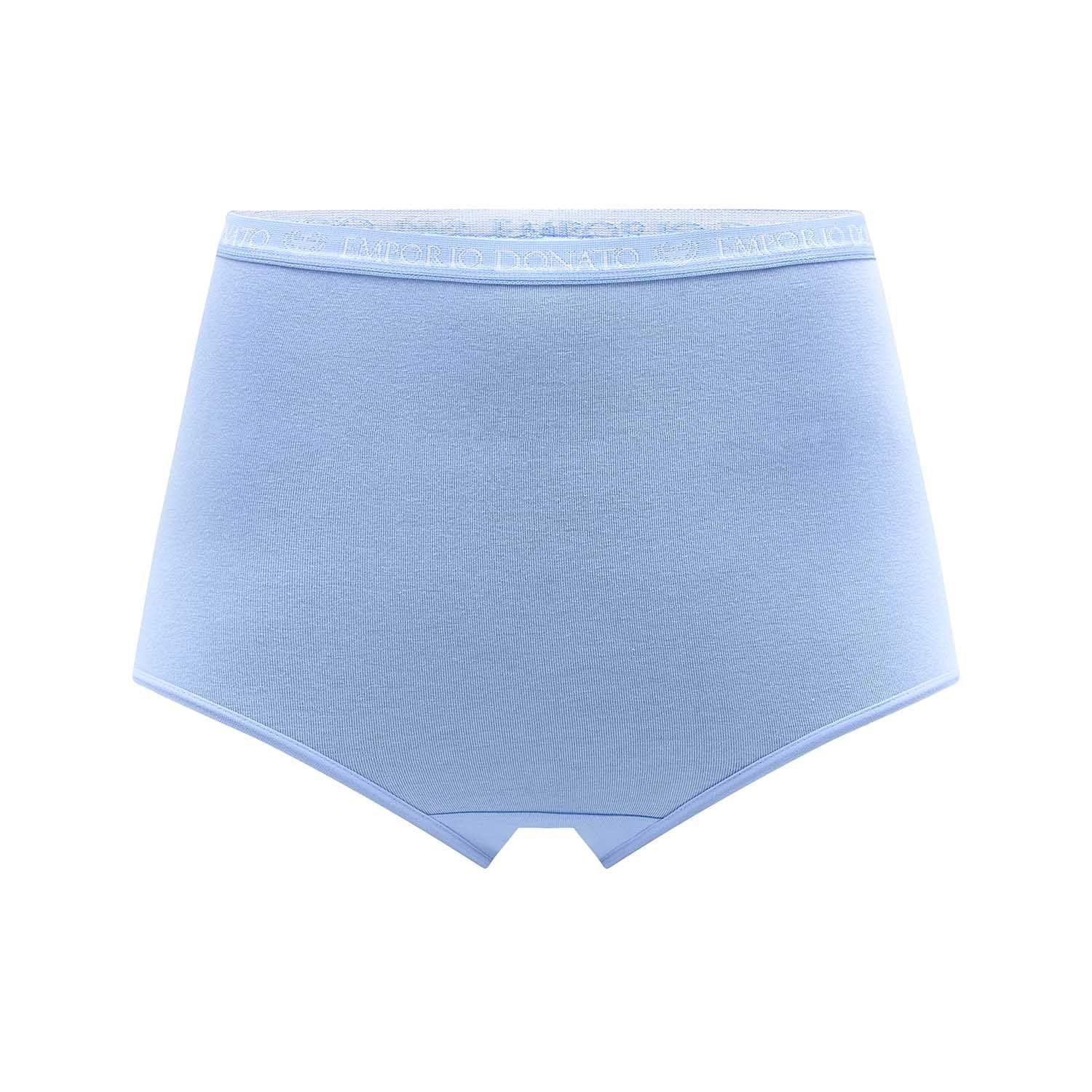 Pack de 6 Calzones Tiro Alto Algodón Mujer.-2