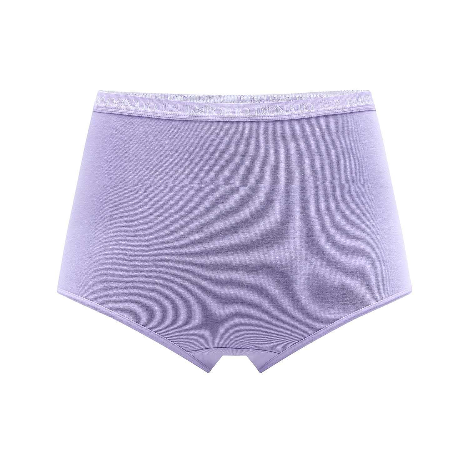 Pack de 6 Calzones Tiro Alto Algodón Mujer.-3