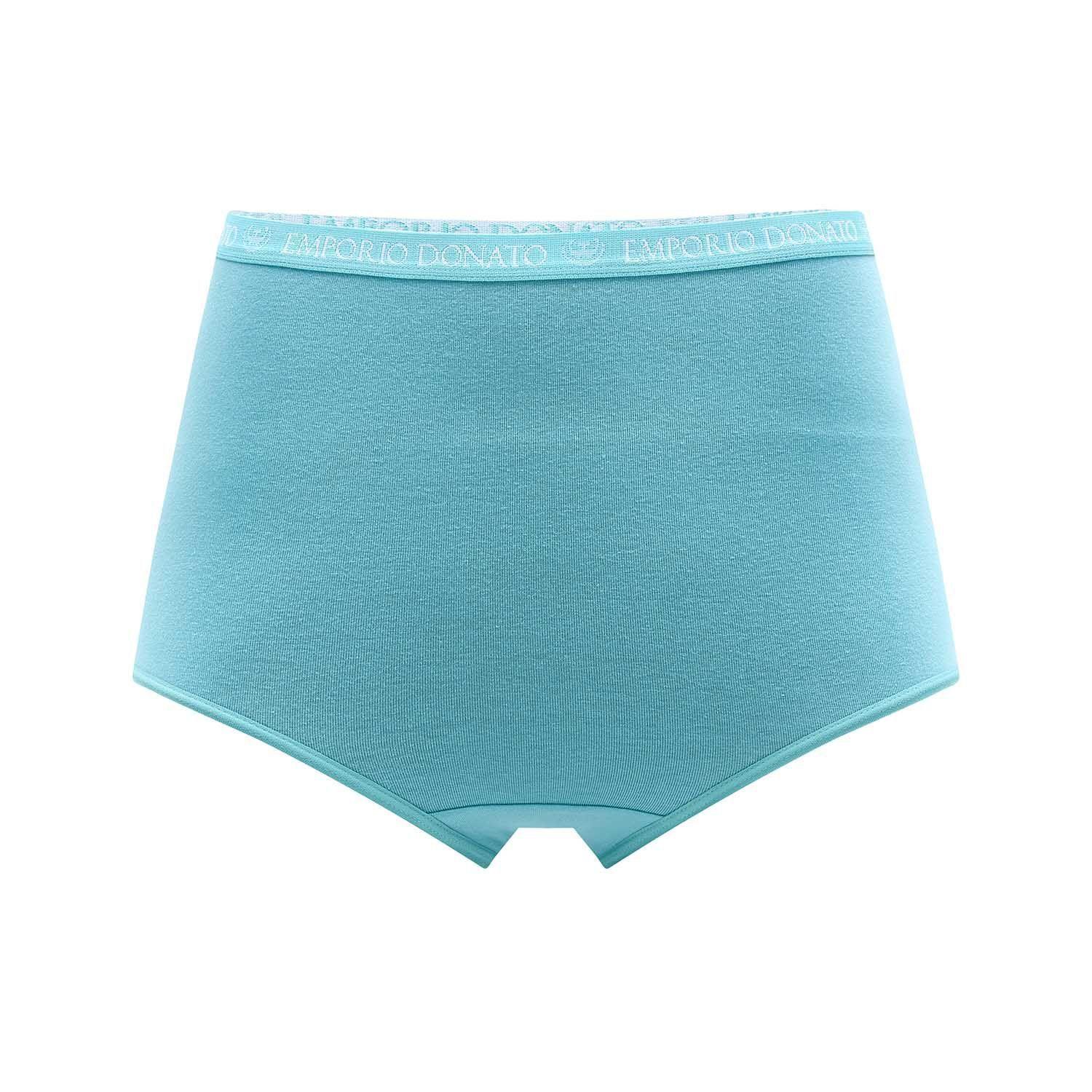 Pack de 6 Calzones Tiro Alto Algodón Mujer.-5