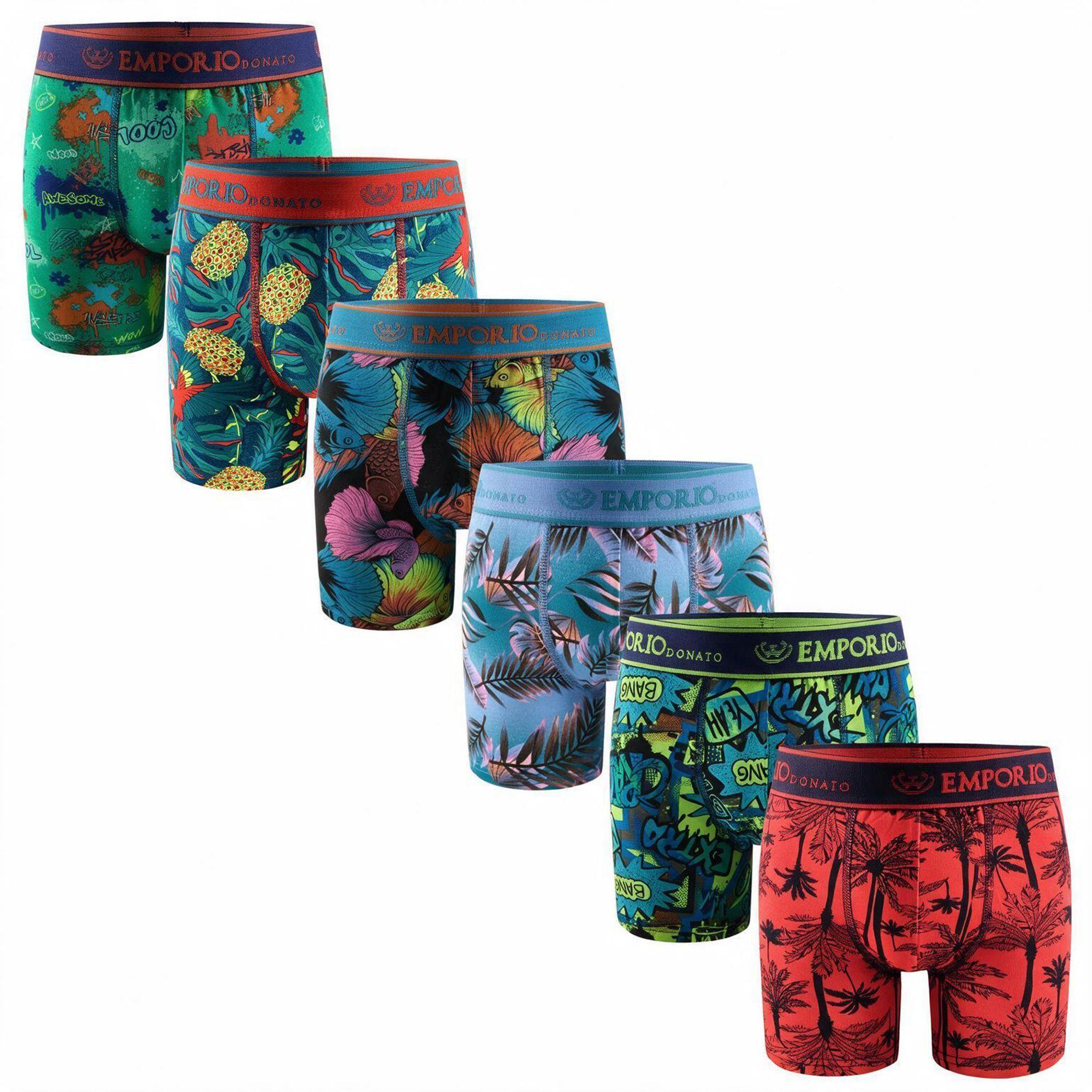 Pack de 6 Boxer Algodón Niño Giovacchino-0