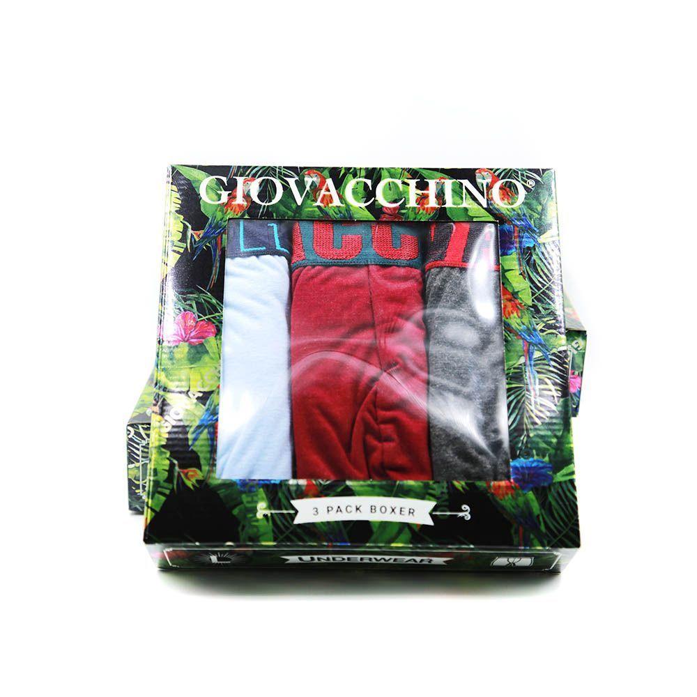 Boxer Largo Algodón Hombre Pack 3-7