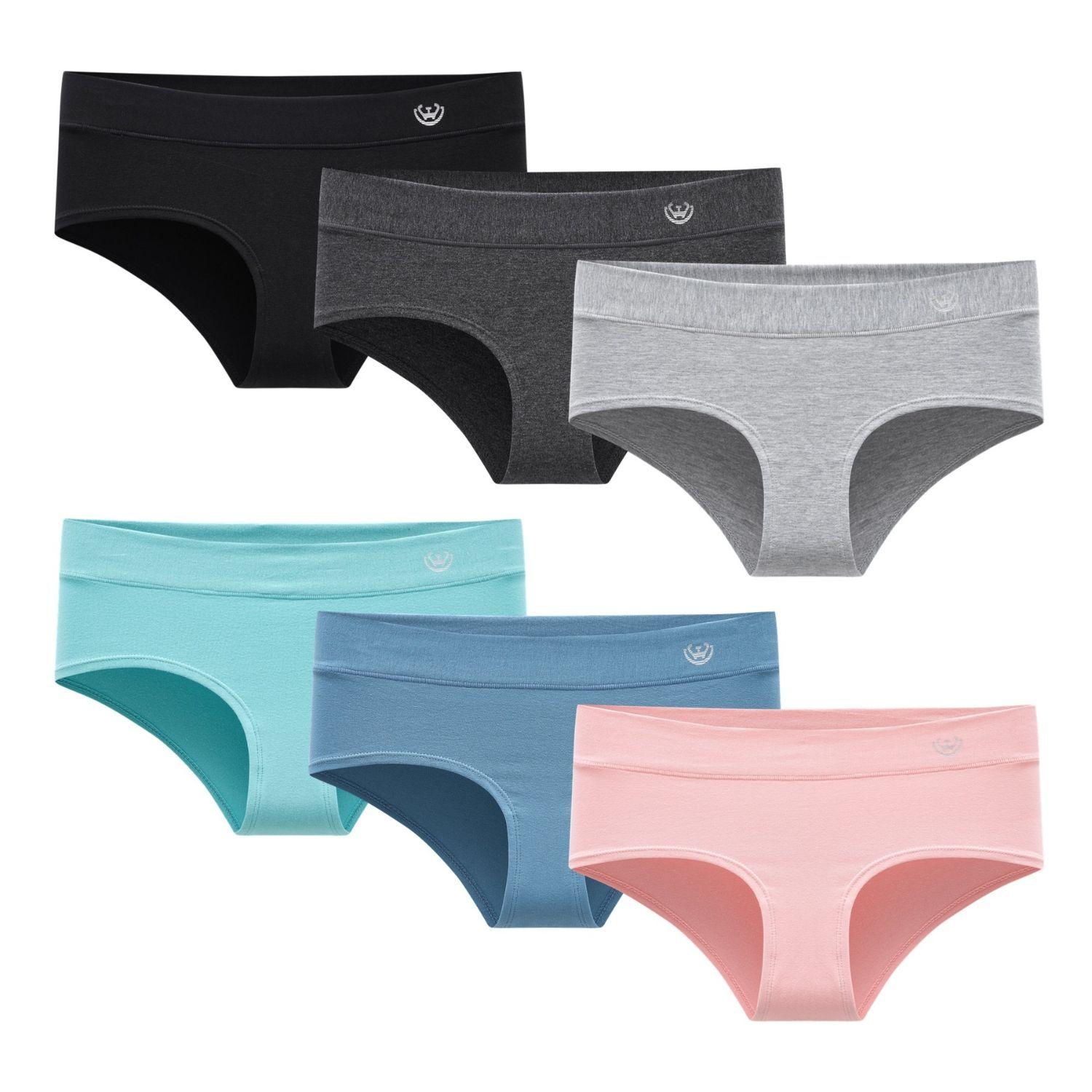 Pack de 6 Calzones Pantaleta - Algodón Mujer-7