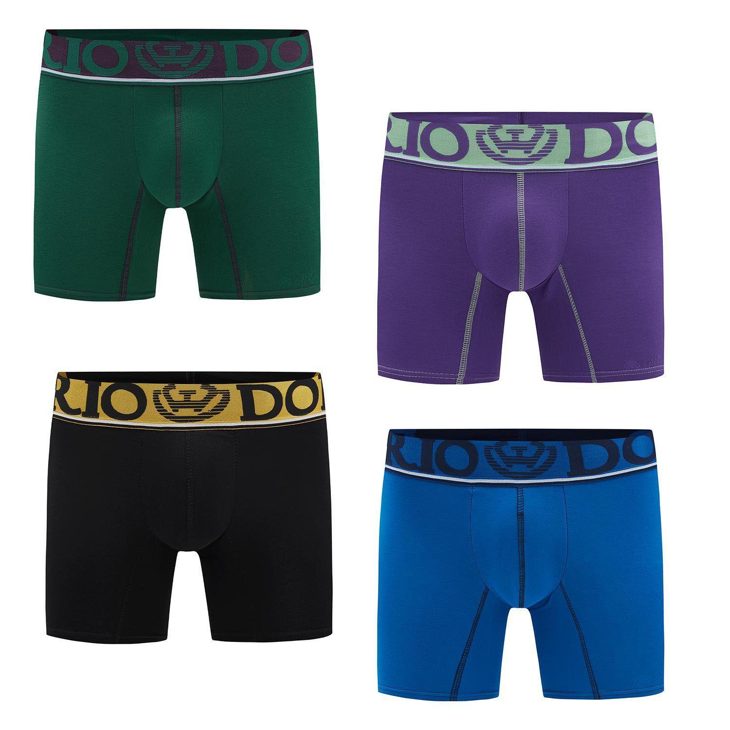 Pack de 4 - Boxer Medio Algodón- Hombre -0