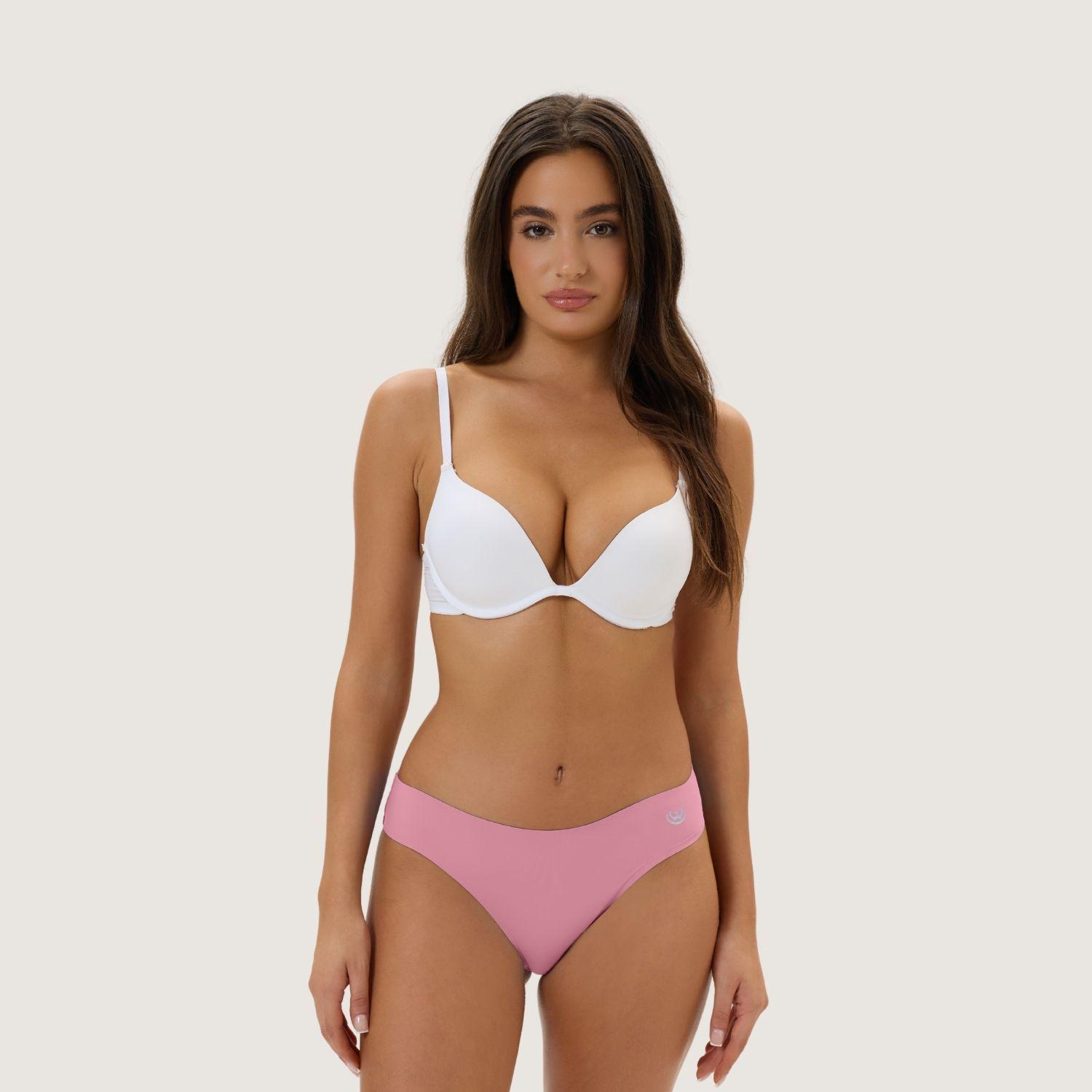 Pack de 6 Calzones Bikini Microfibra – Corte Laser Mujer-3